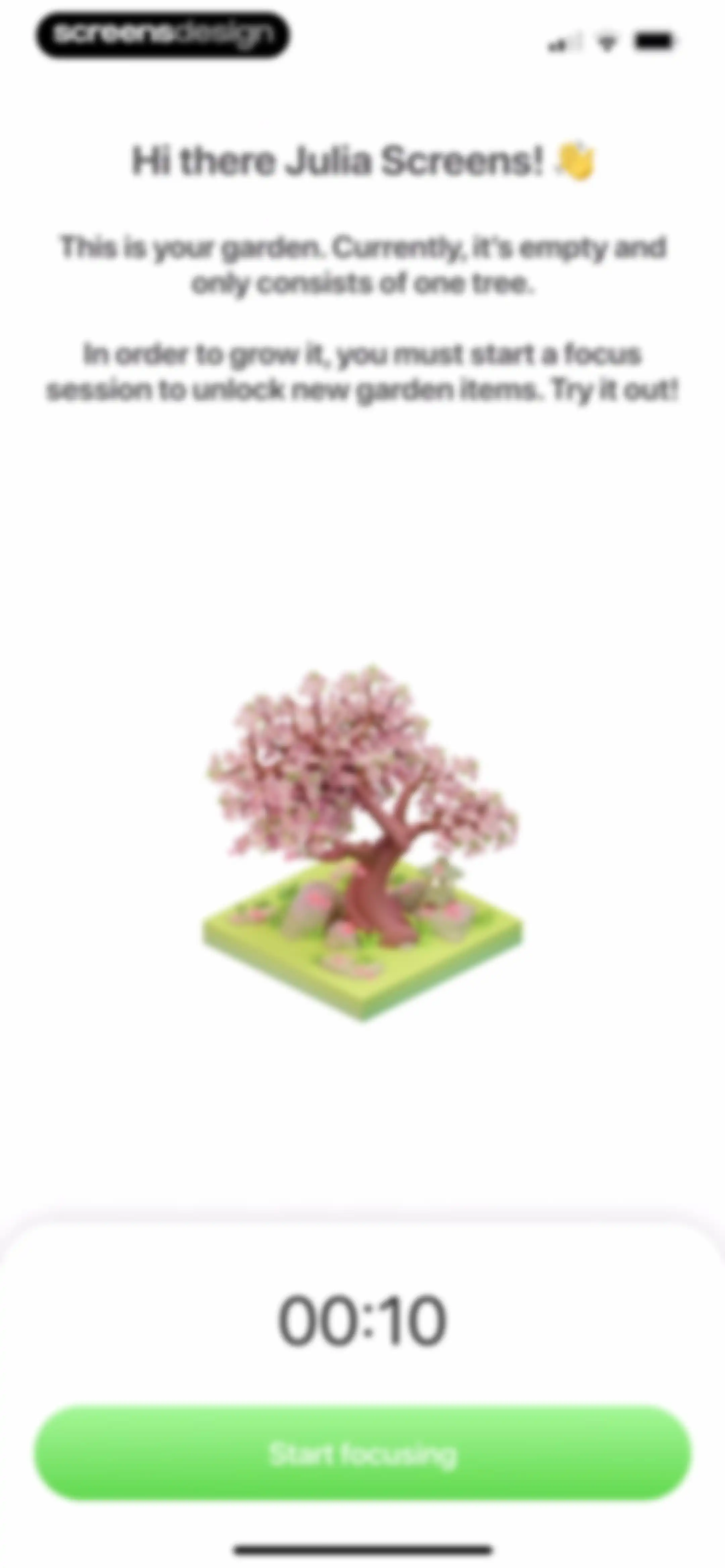 Focus Tree: Timer & Flashcards screen 41