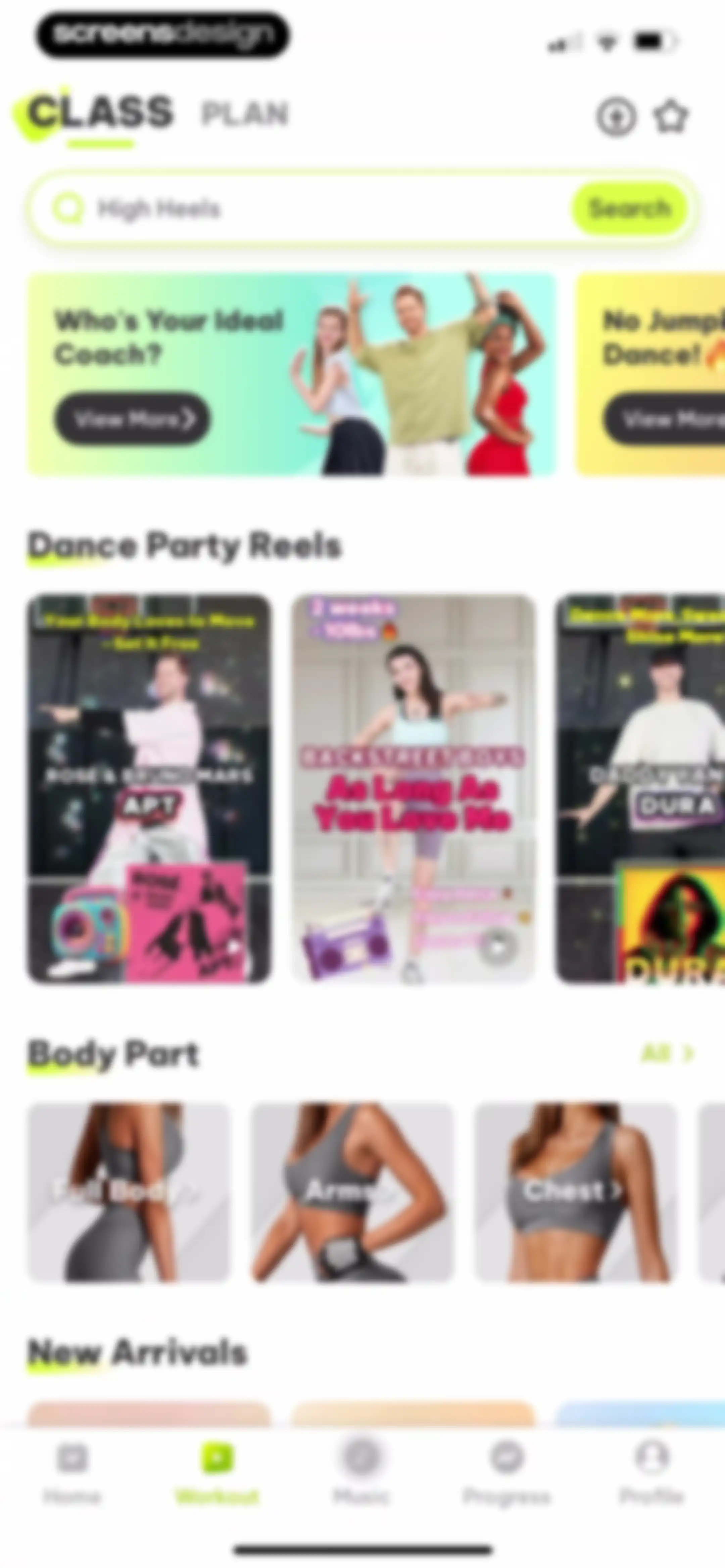 Dancefitme: Fun weight loss screen 57