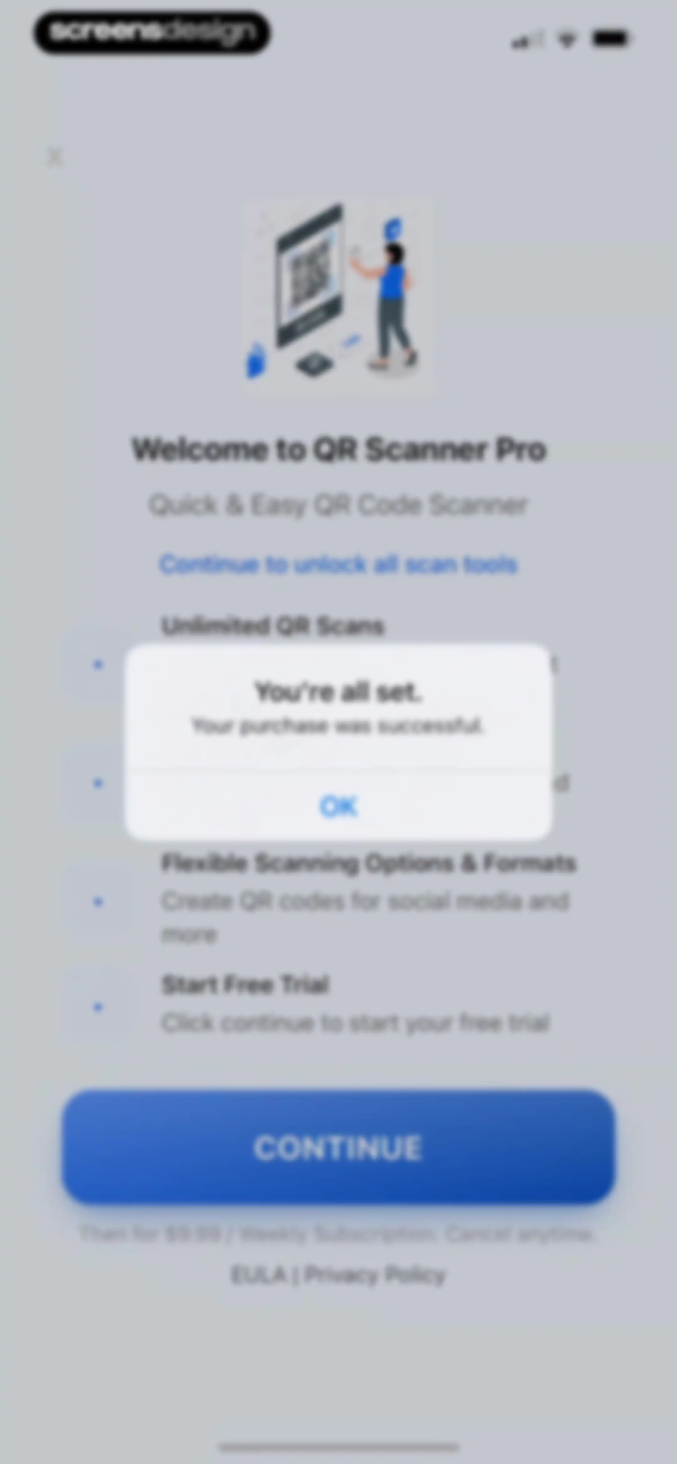 QR Scanner Pro * screen 4