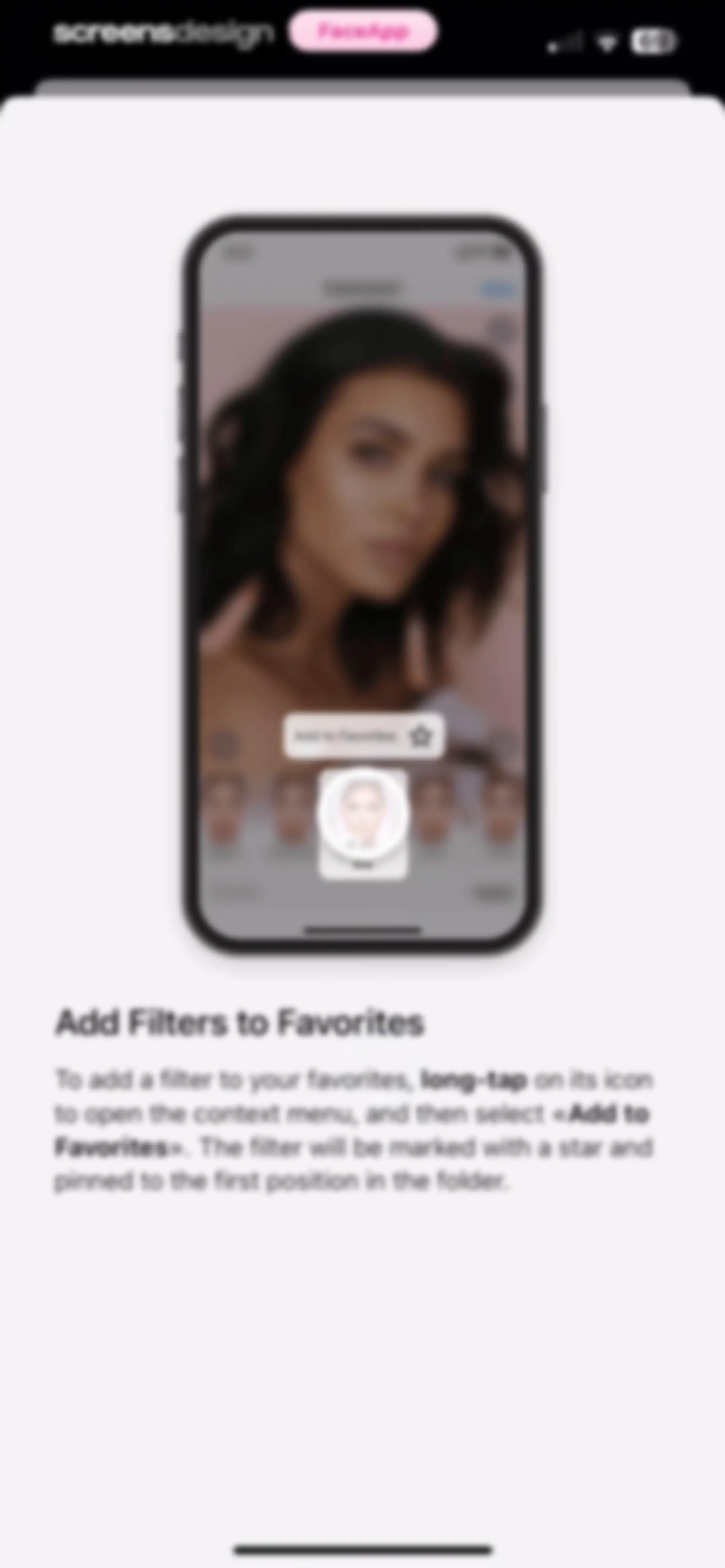 FaceApp: Perfect Face Editor screen 87