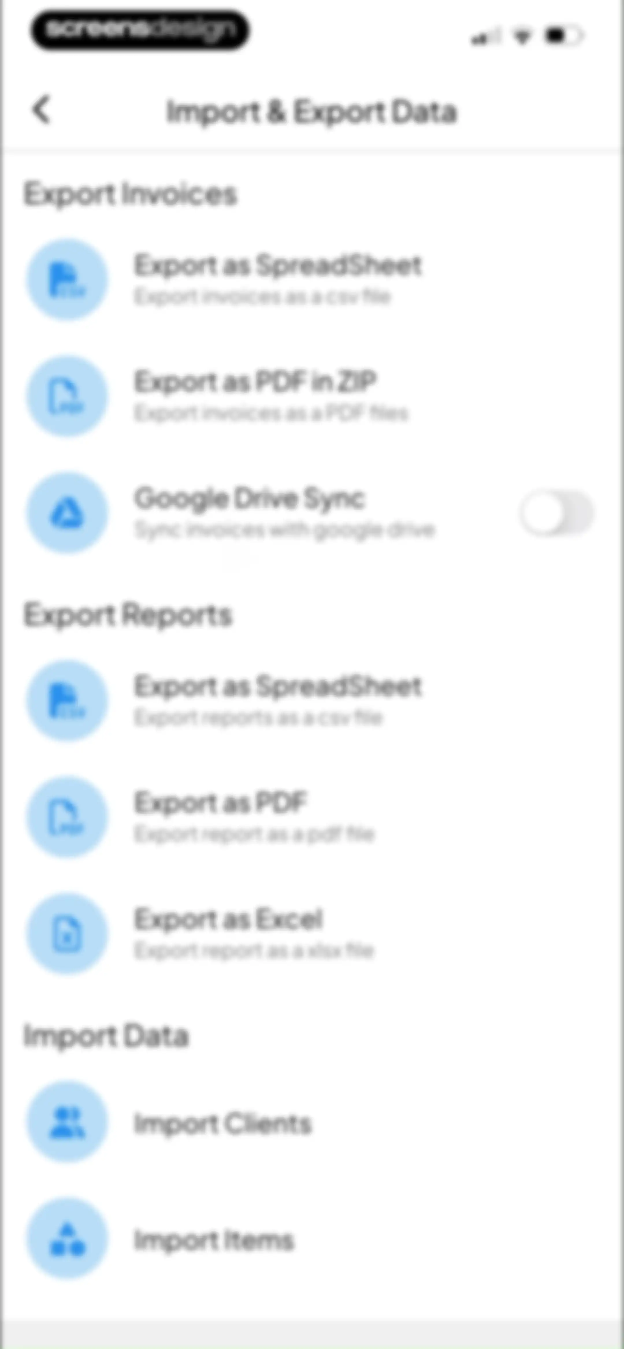 Invoice Maker - Invoice Fly screen 150