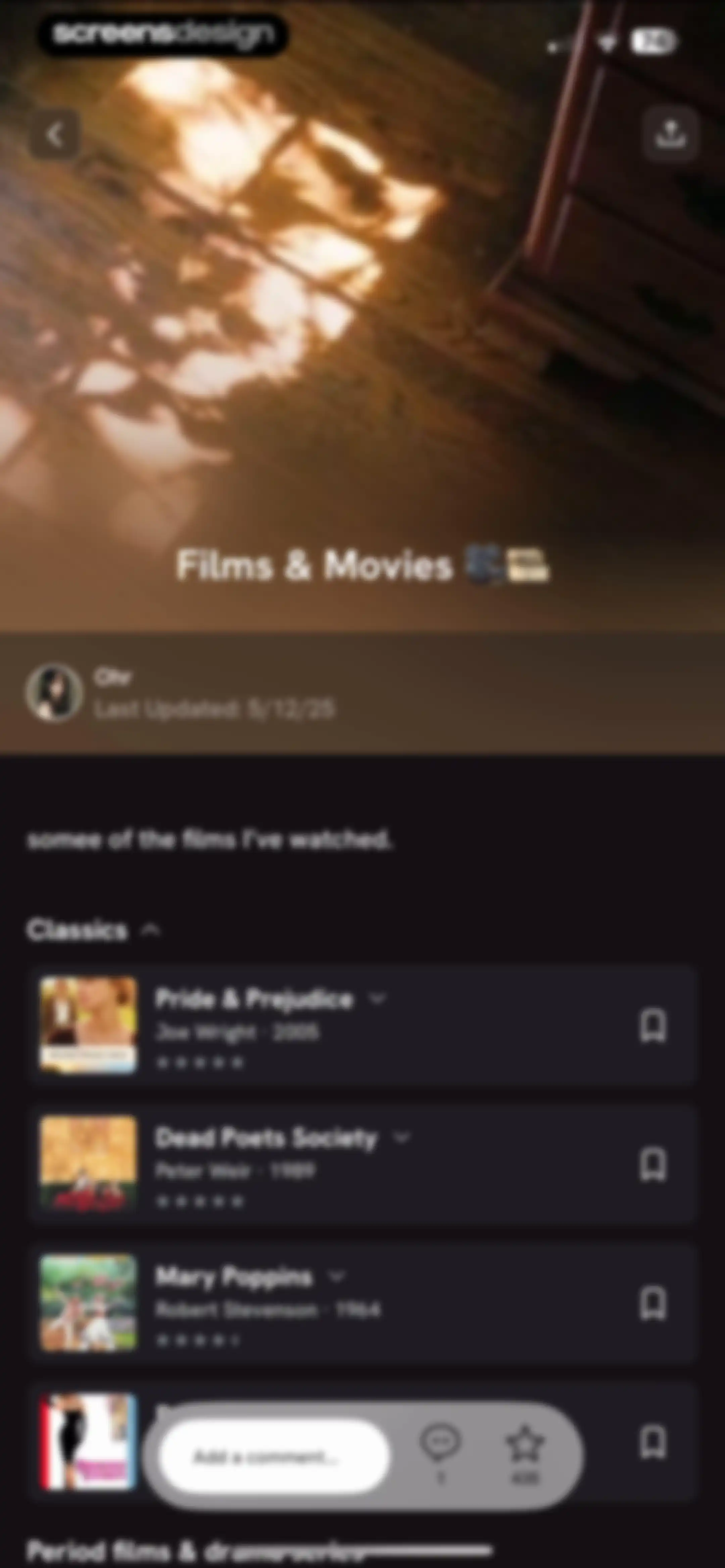 Hypelist: Create & Share Lists screen 86