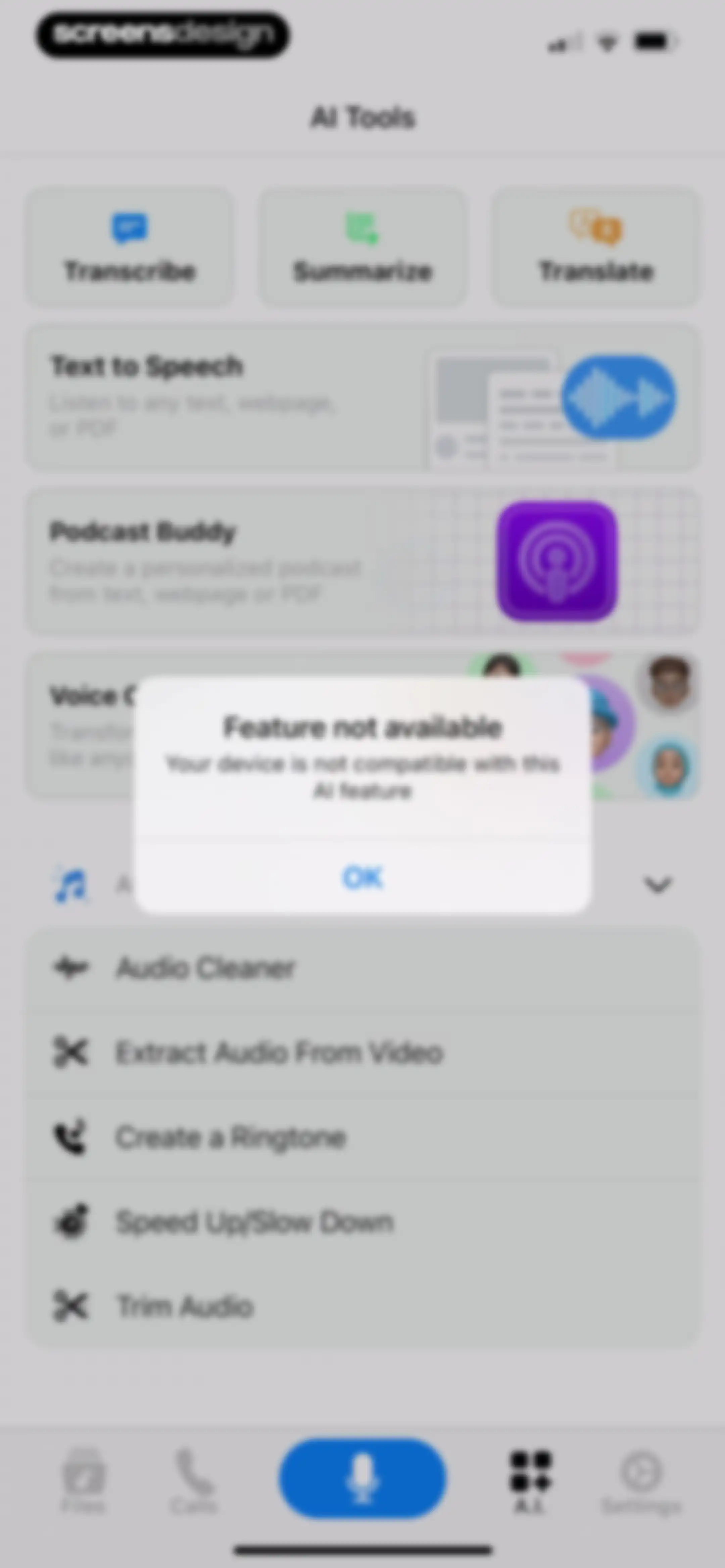 Voice Recorder & Audio Editor screen 106