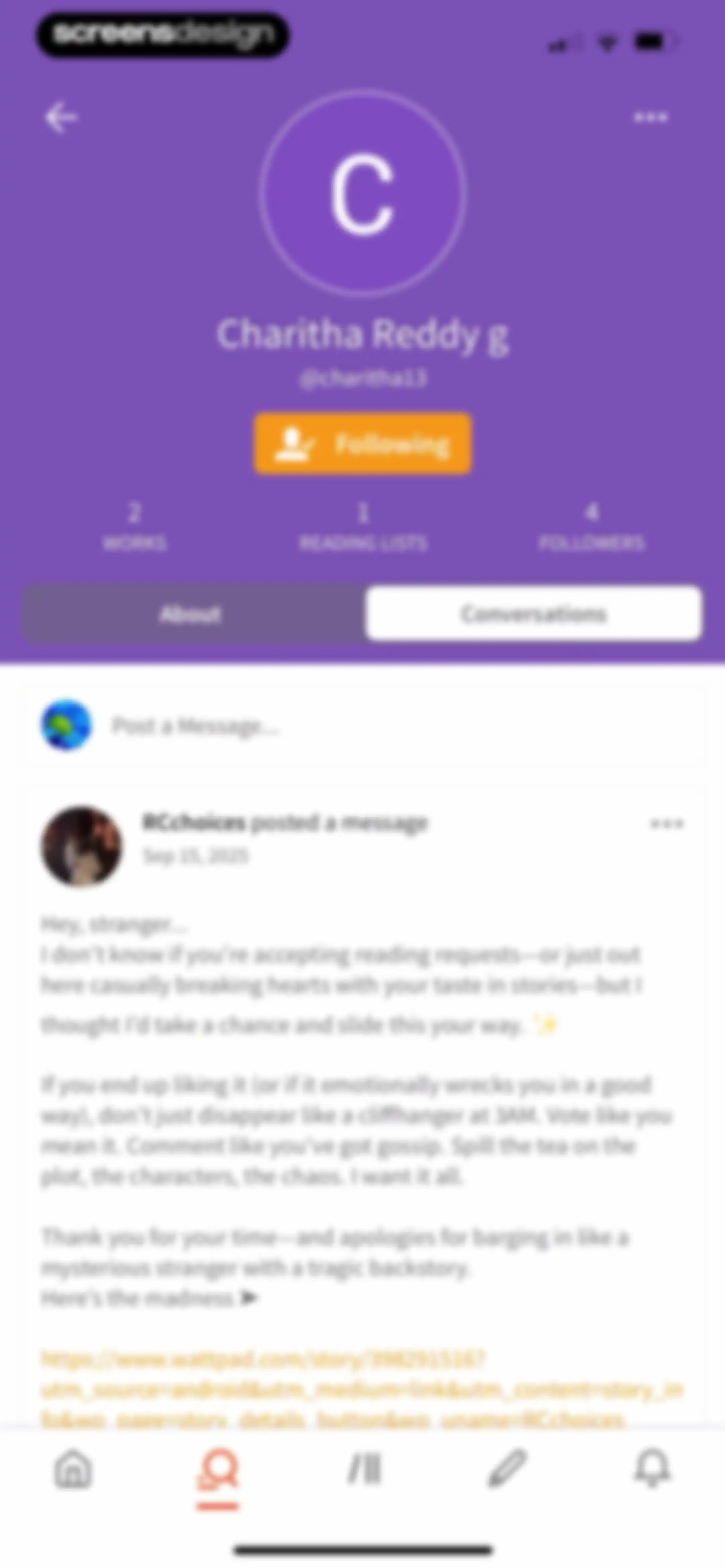 Wattpad - Read & Write Stories screen 99