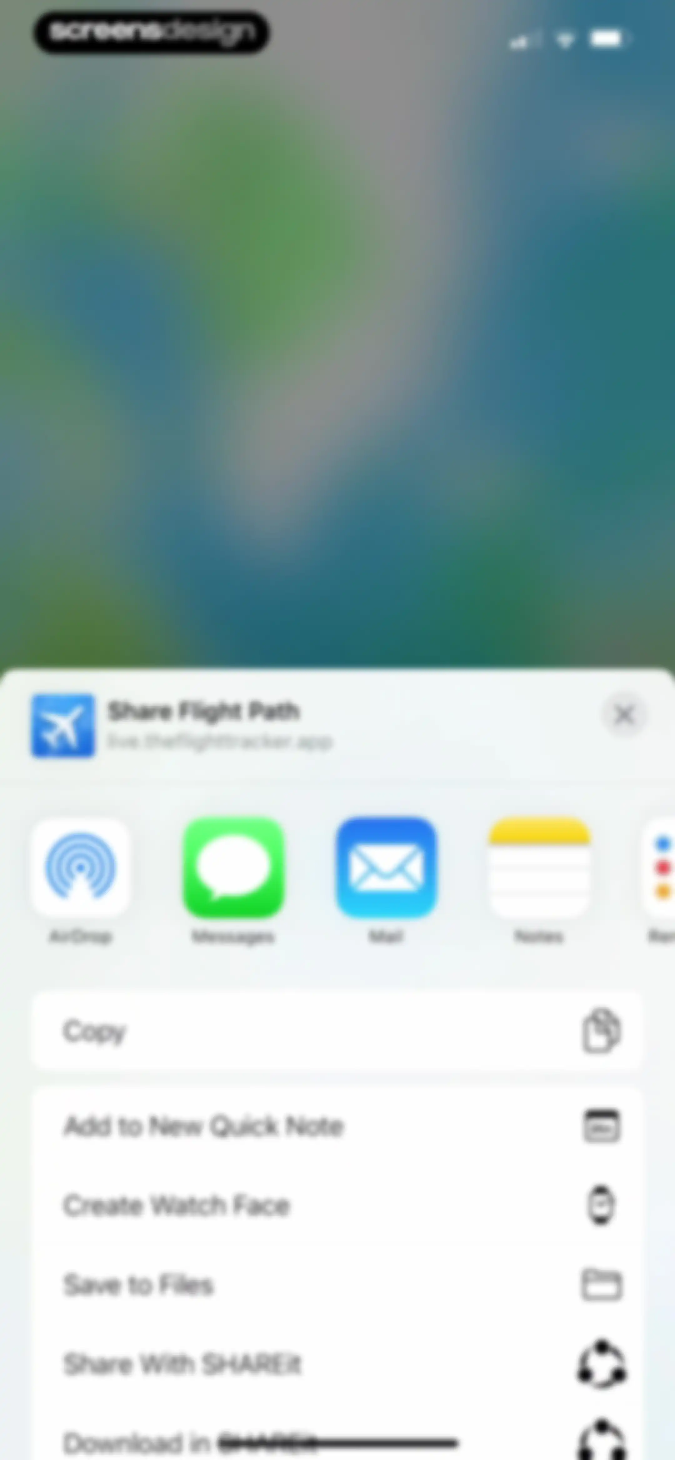 Flight Tracker + screen 32