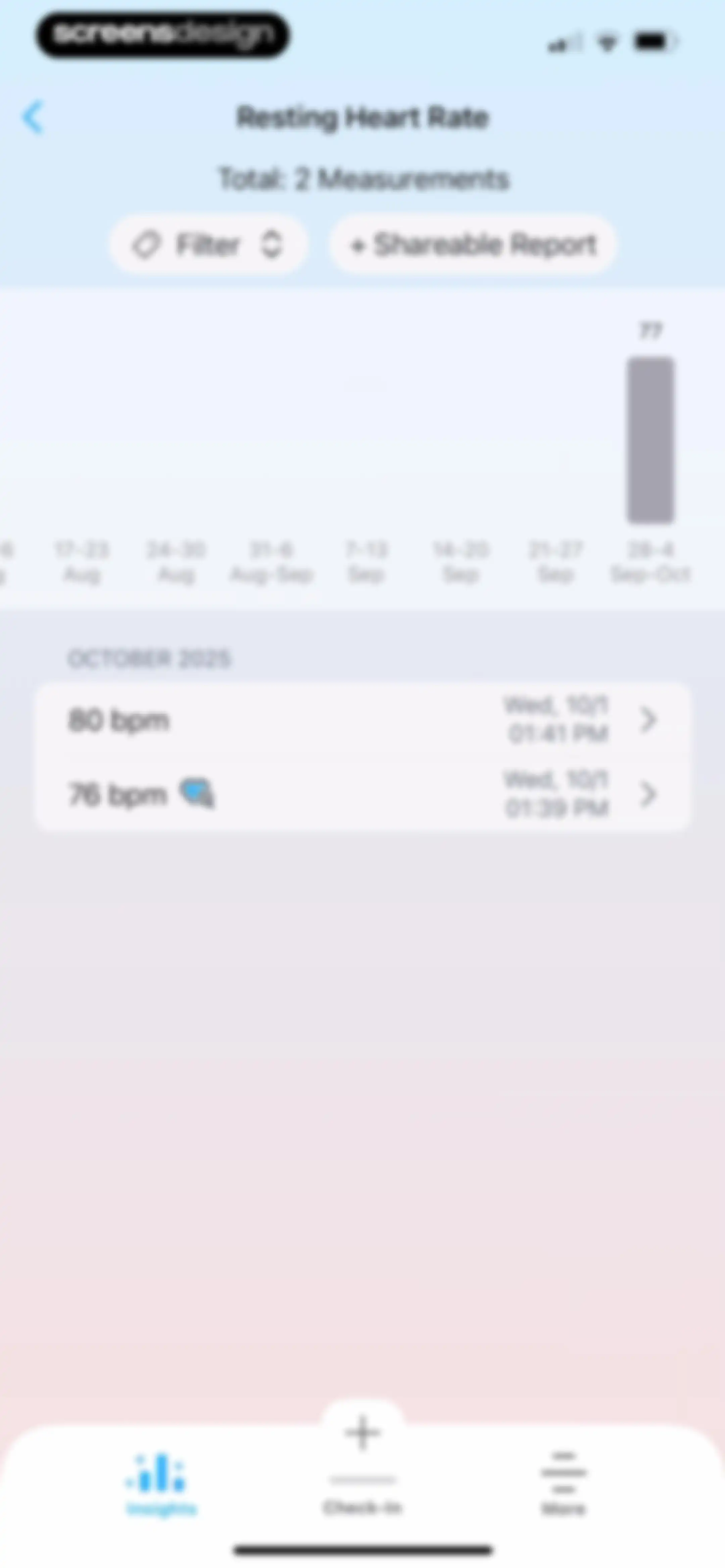 Instant Heart Rate: HR Monitor screen 64