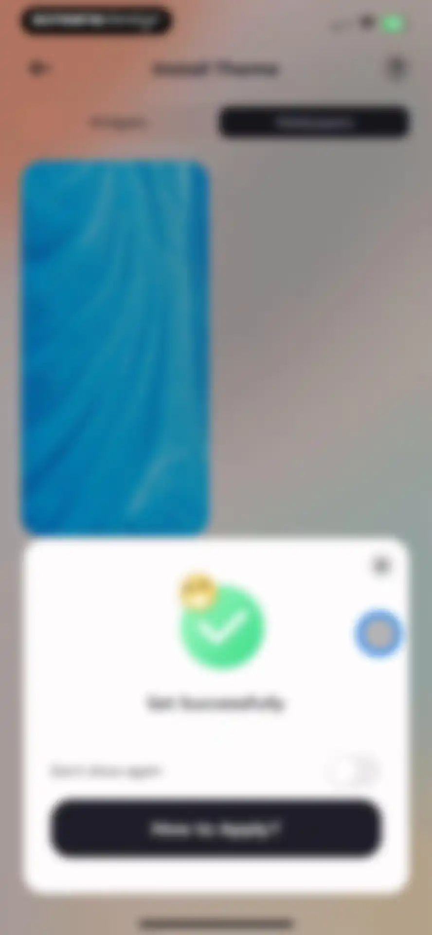 Fancy Widgets & Themes screen 11