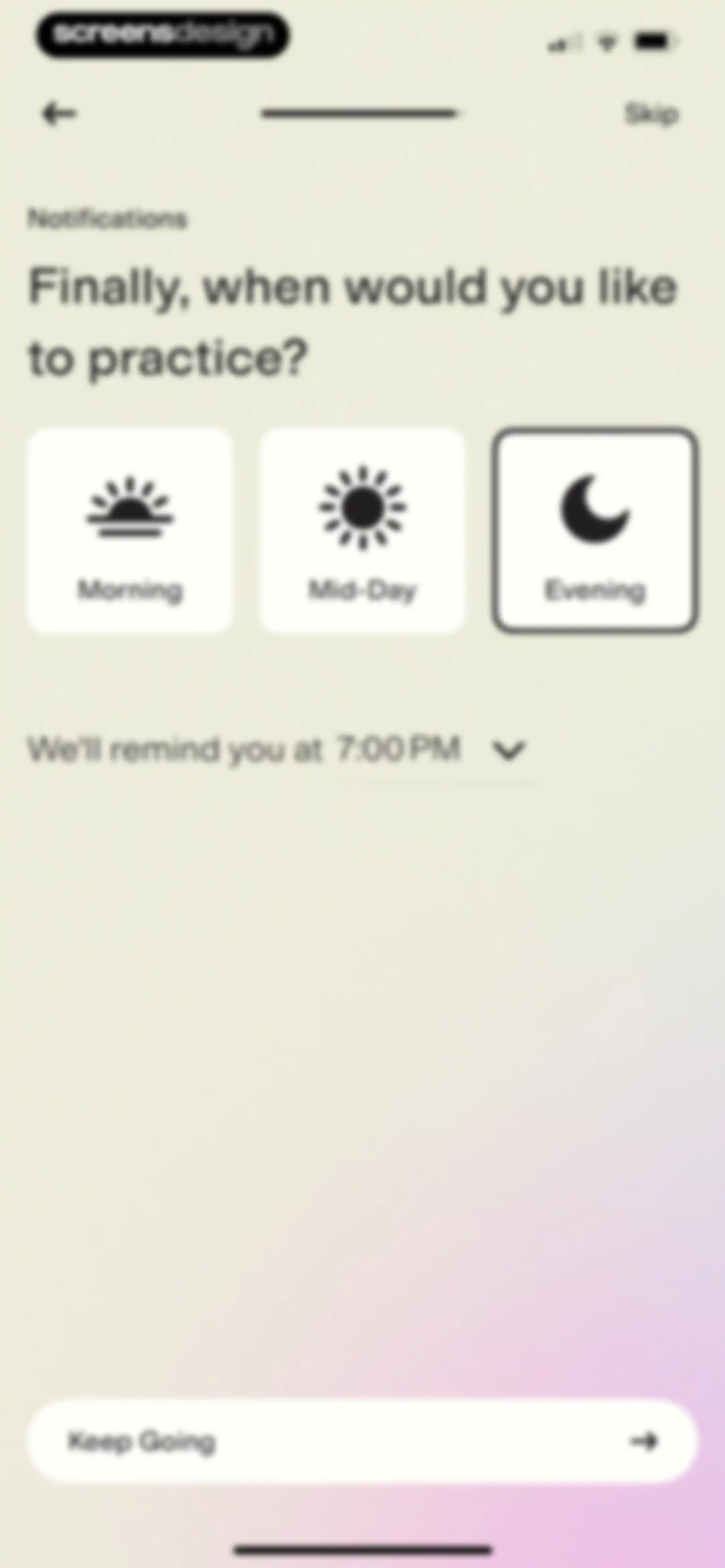 Happier Meditation screen 28