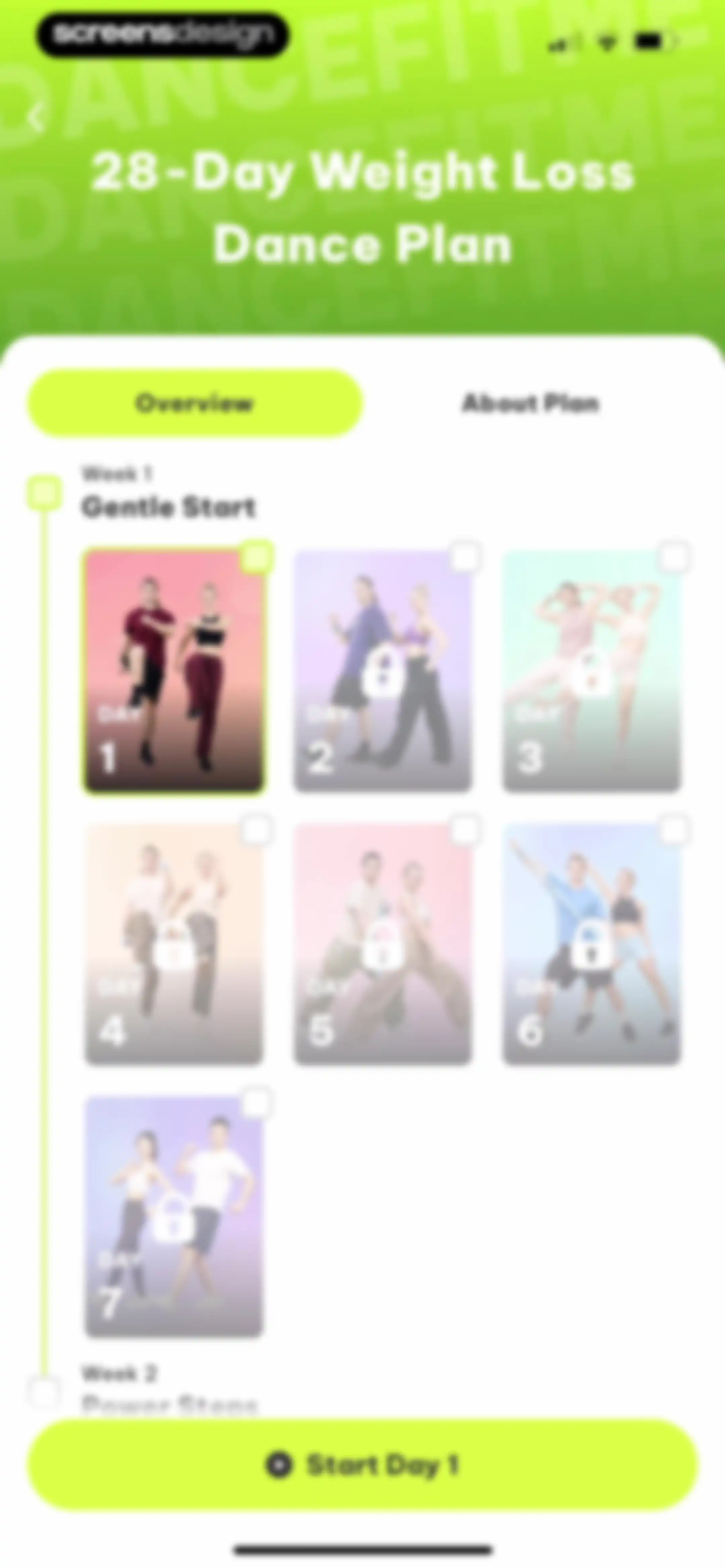 Dancefitme: Fun weight loss screen 47