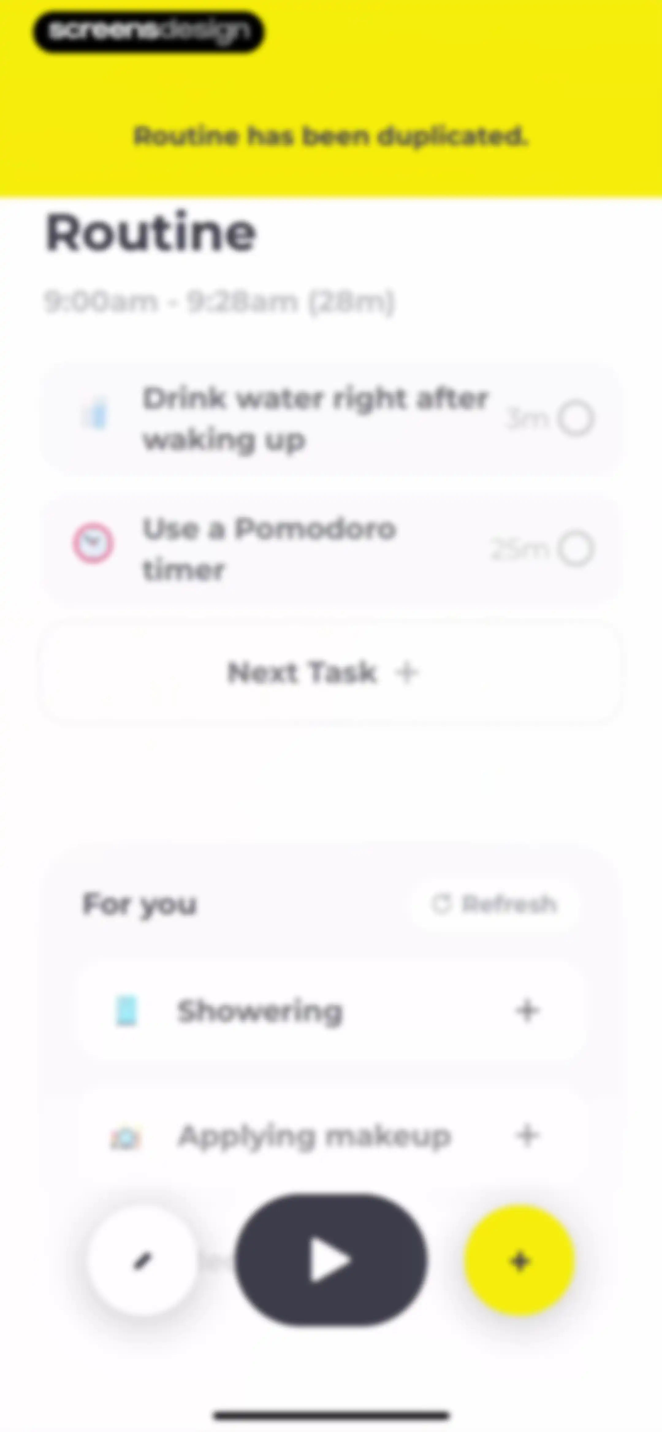 Routine Planner, Habit Tracker screen 101