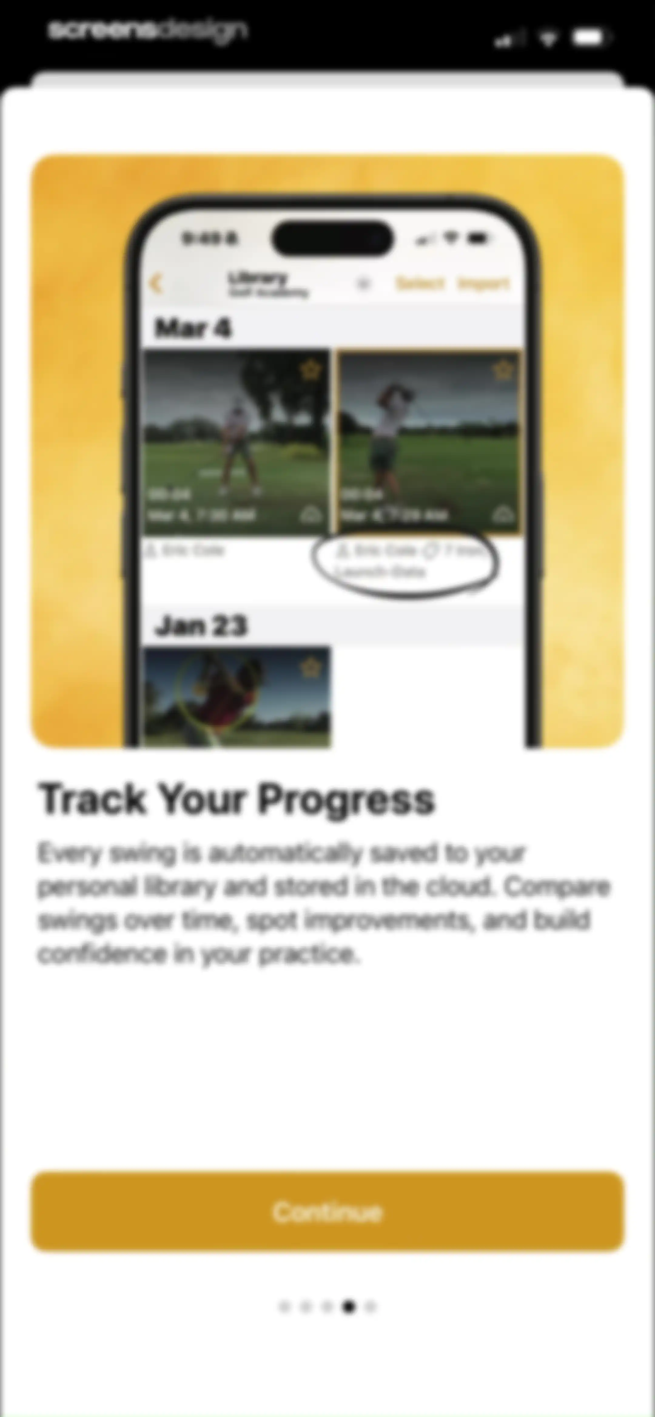 Onform: Video Analysis App screen 17