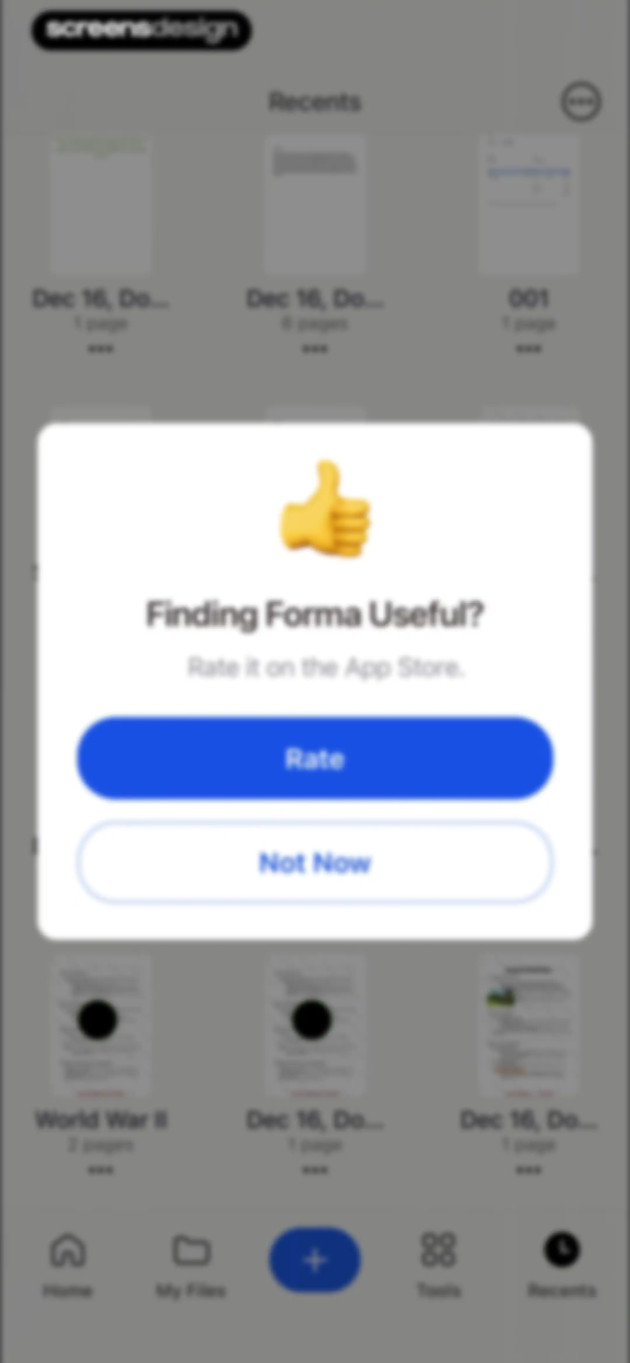 Forma: PDF Document Editor screen 160