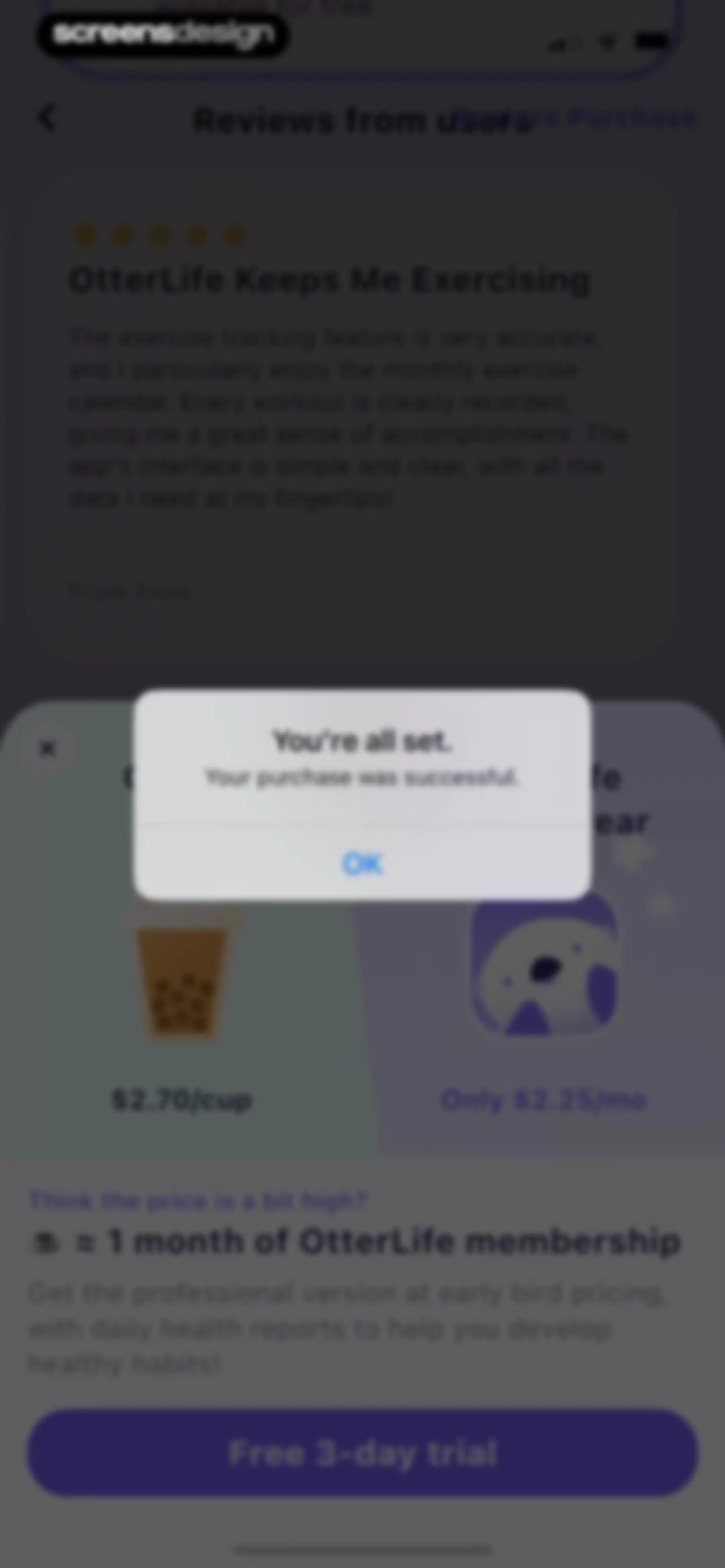 OtterLife: AI Health Tracker screen 43