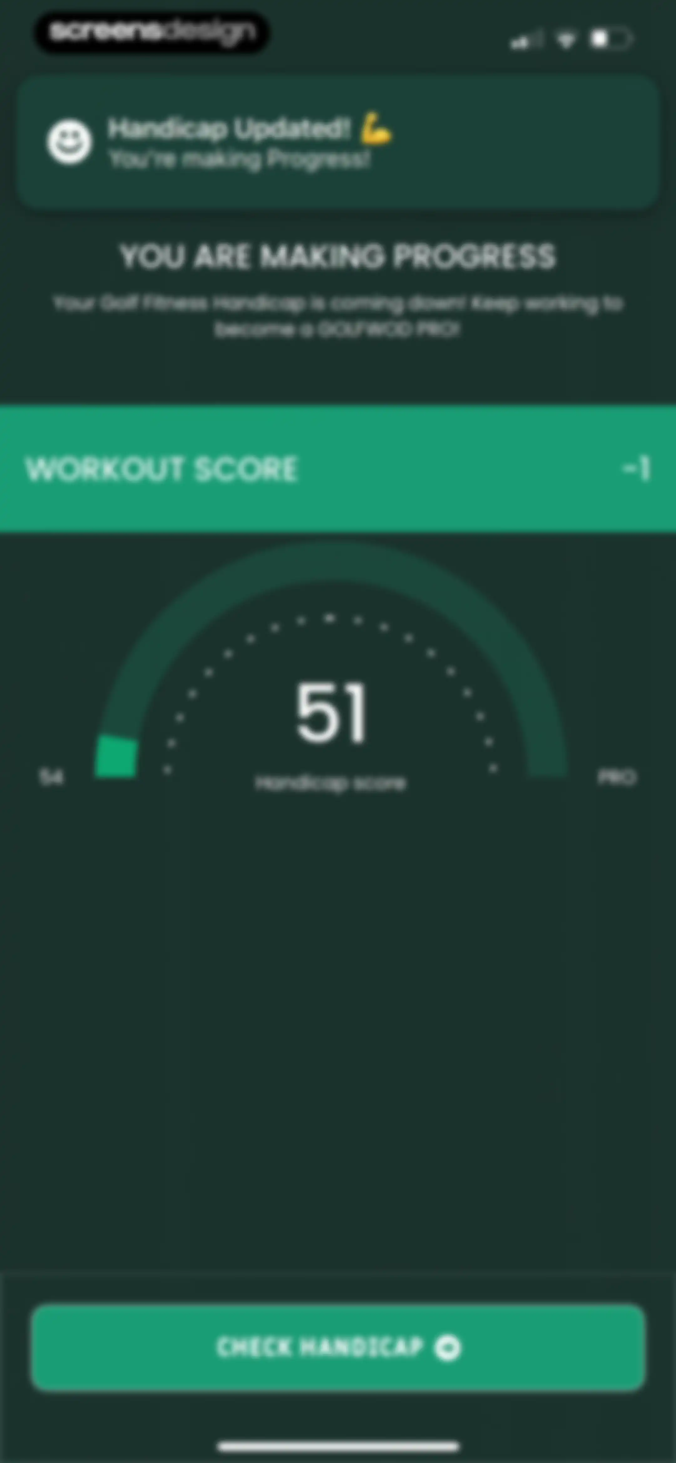 DRVN - Golf & Gym Workouts screen 95