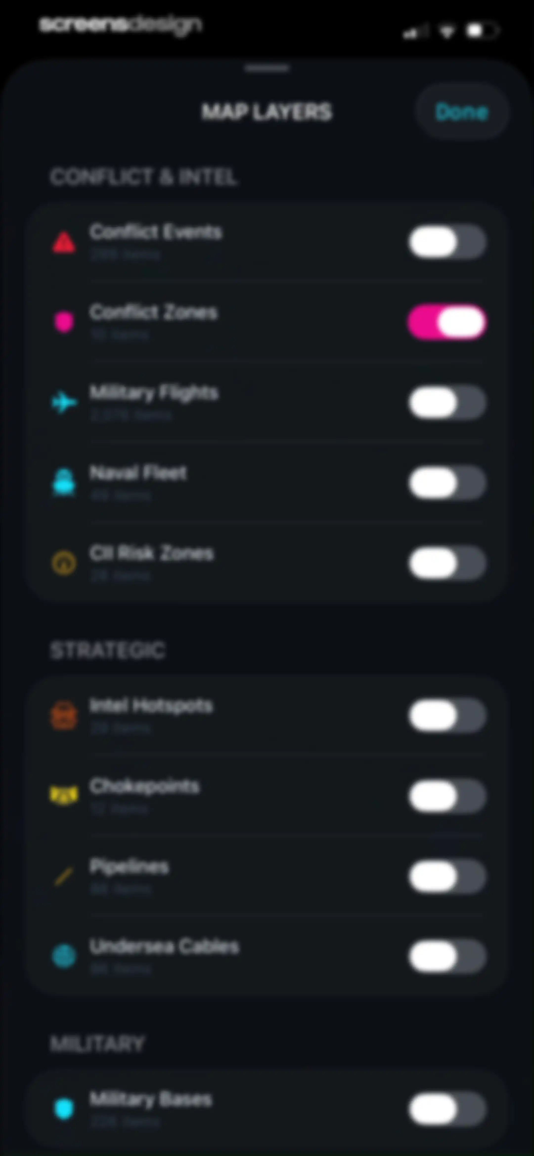 World Monitor Real-Time Intel screen 27