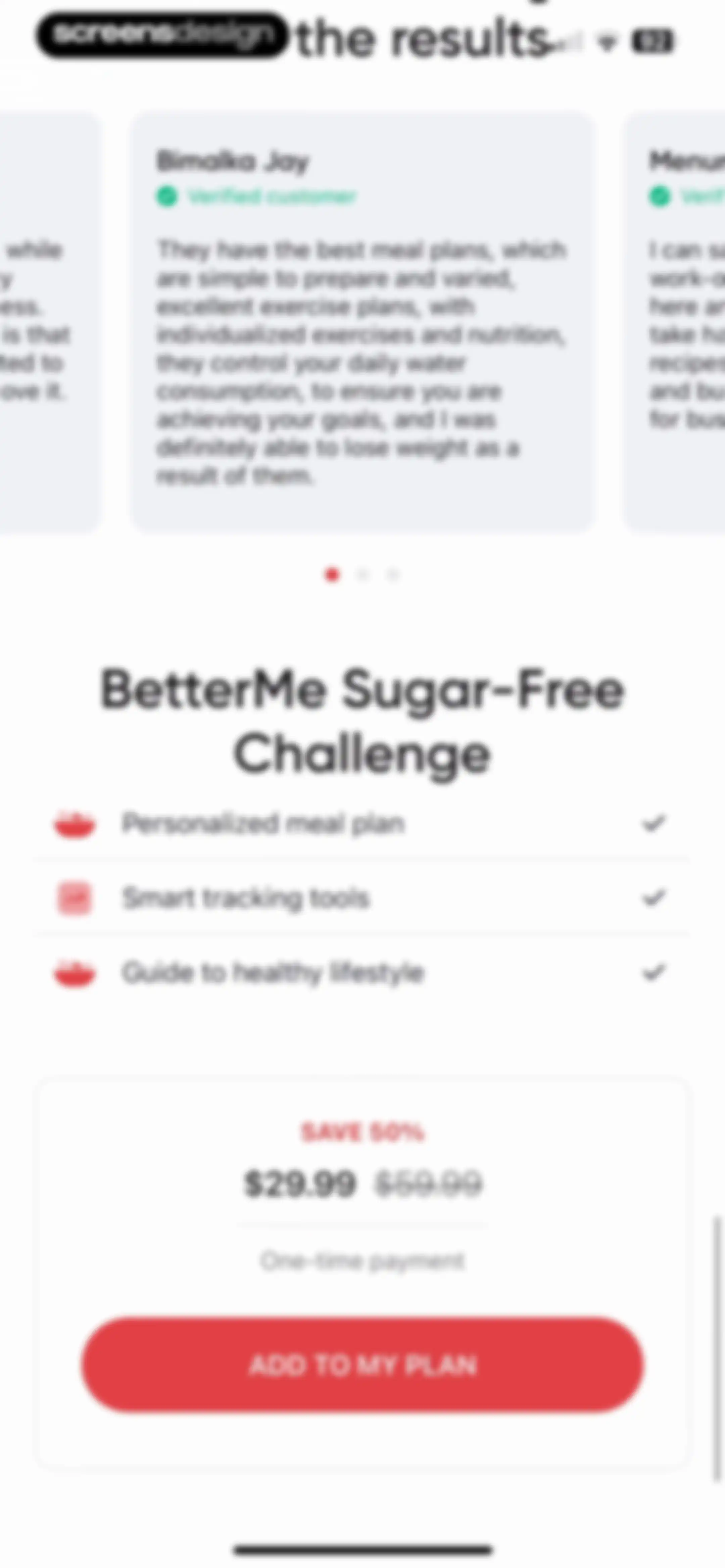 BetterMe: Health Coaching screen 47