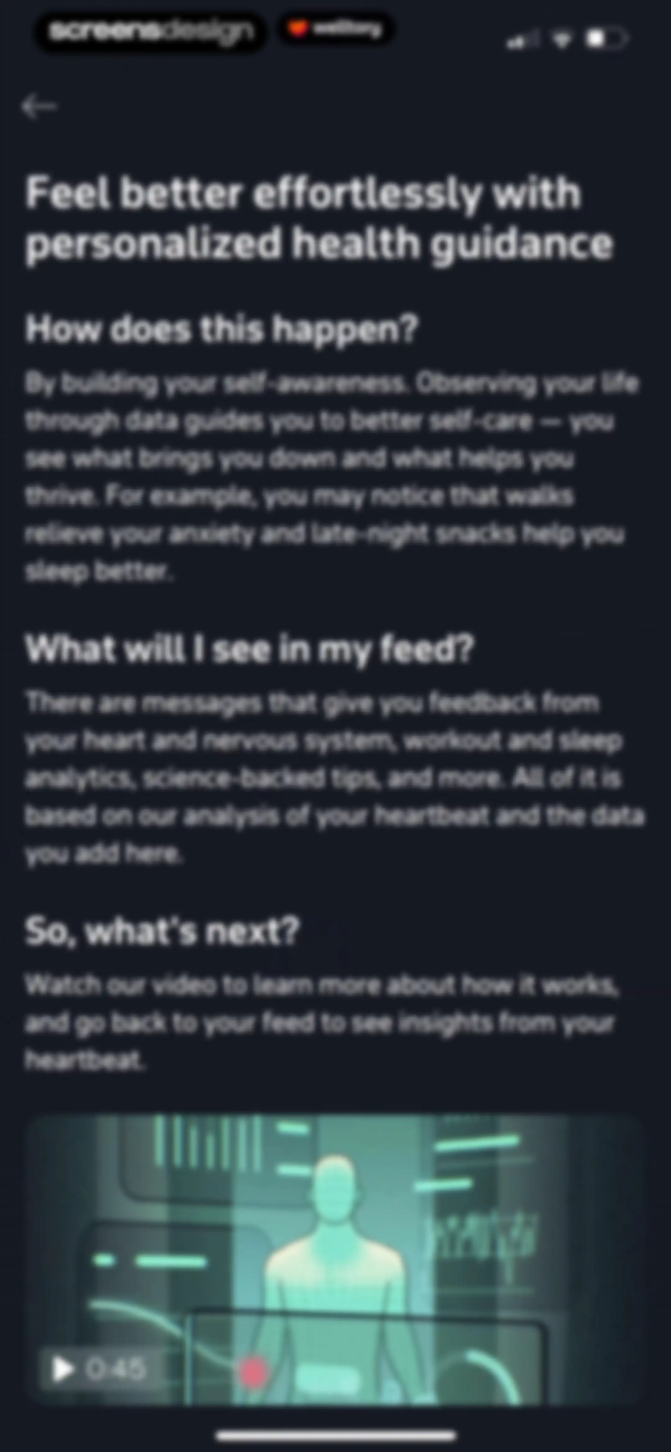 Welltory: Health, Heart Rate screen 30