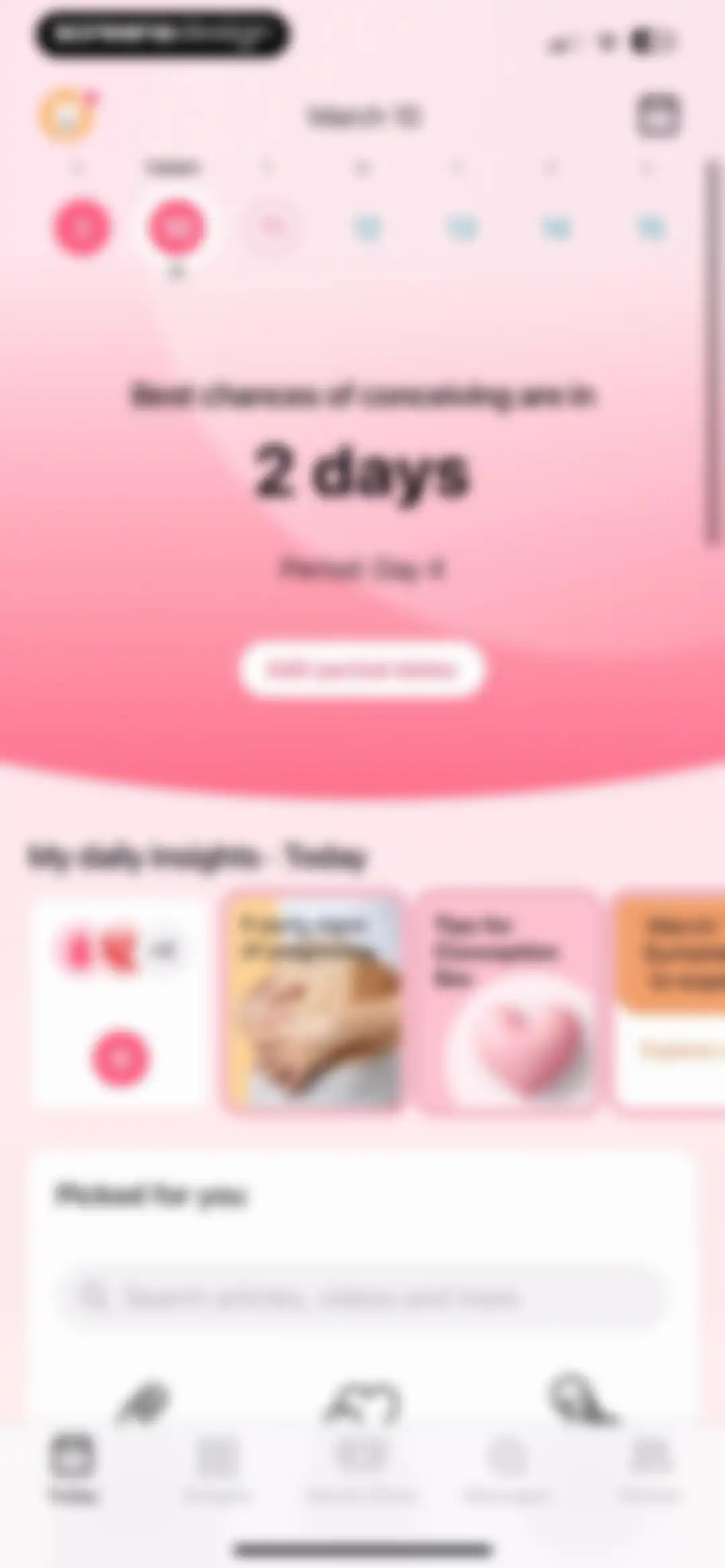 Flo Cycle & Period Tracker screen 157