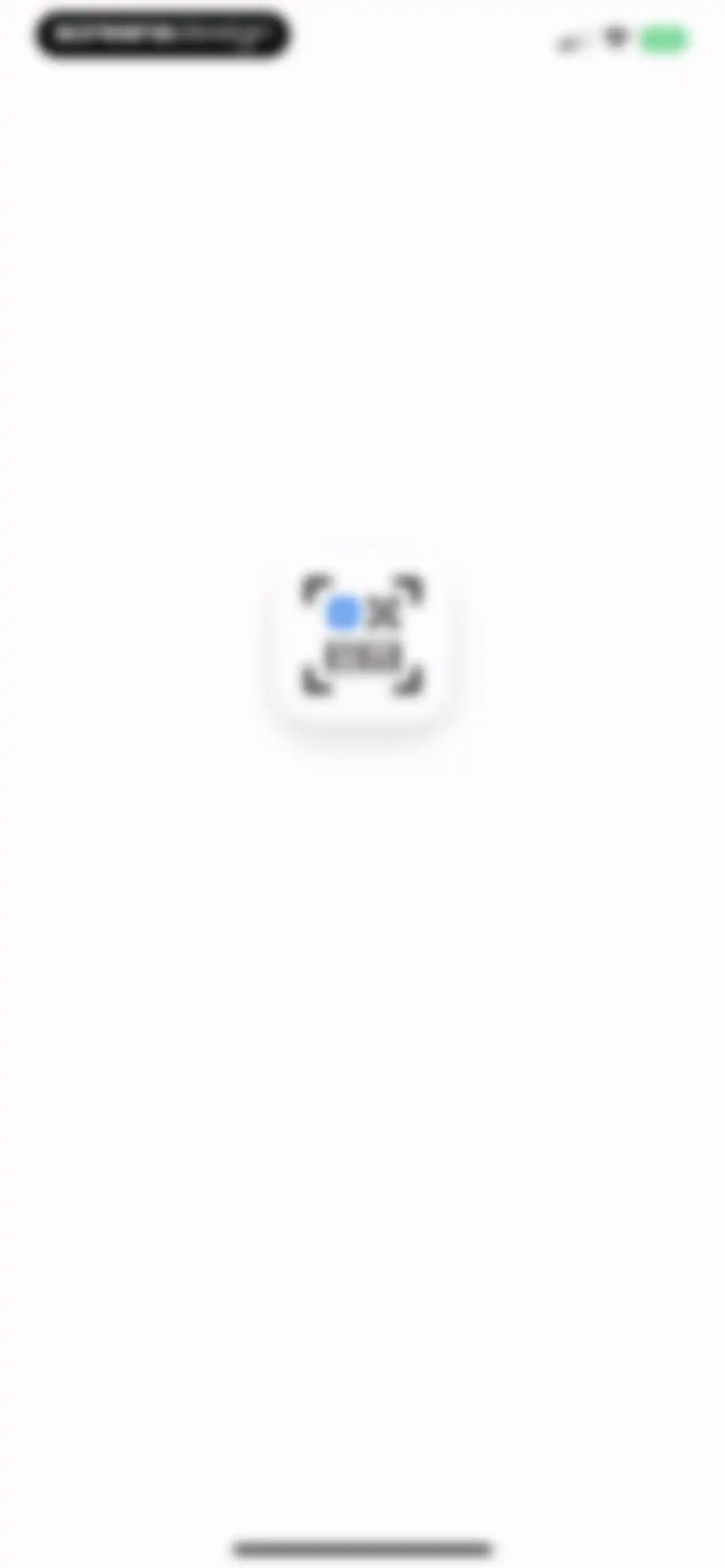 Scan QR Code. screen 1