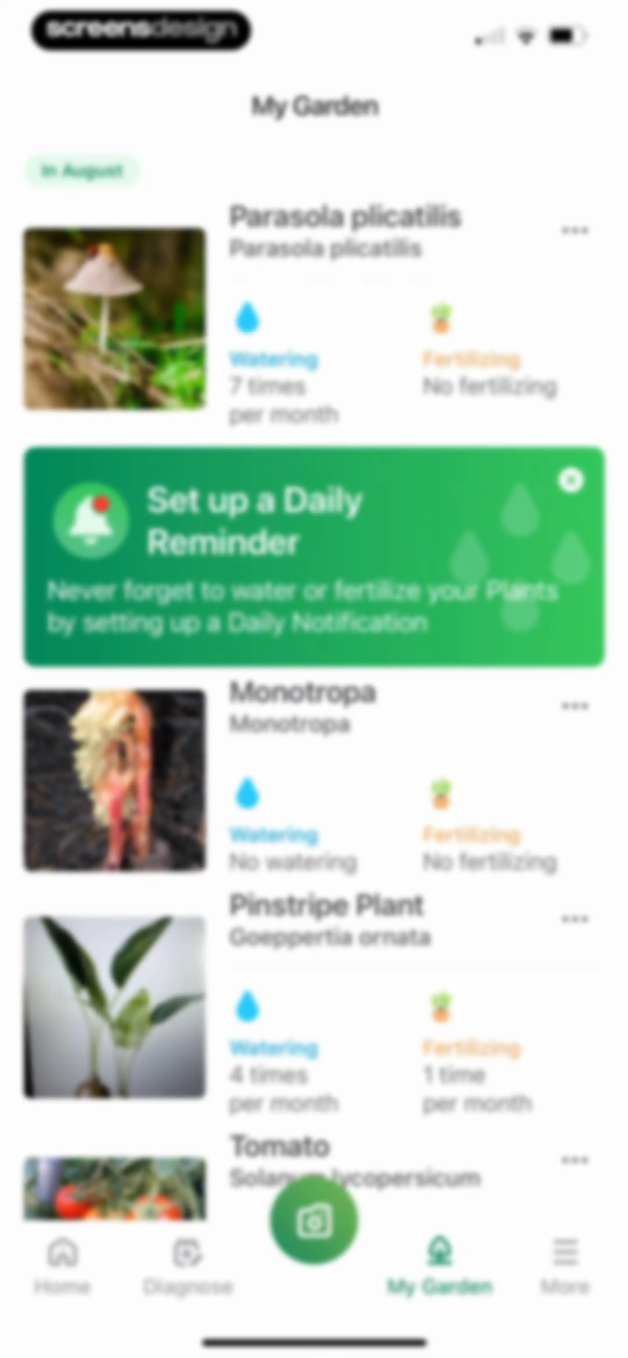 Identify My Plant Now screen 65