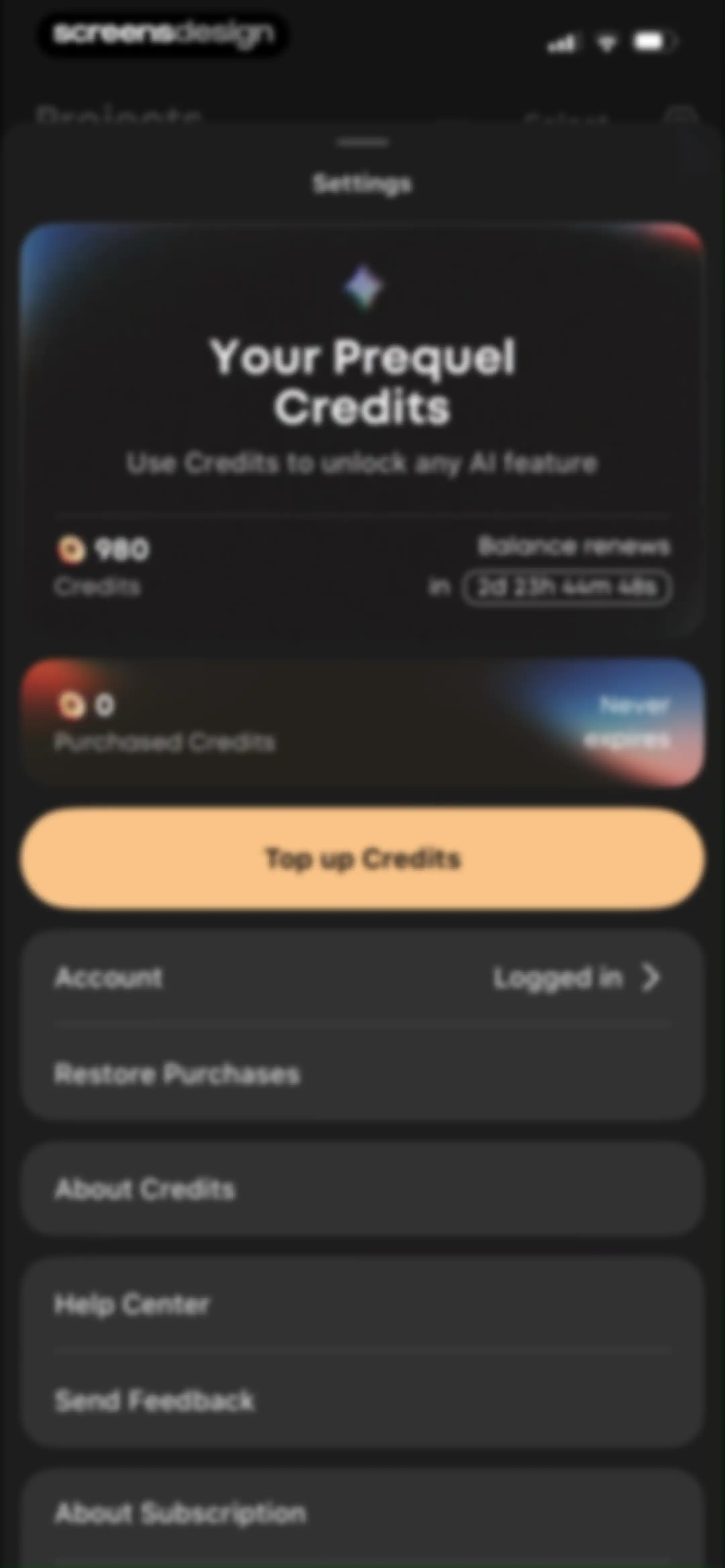 Prequel: Photo & Video Editor screen 130