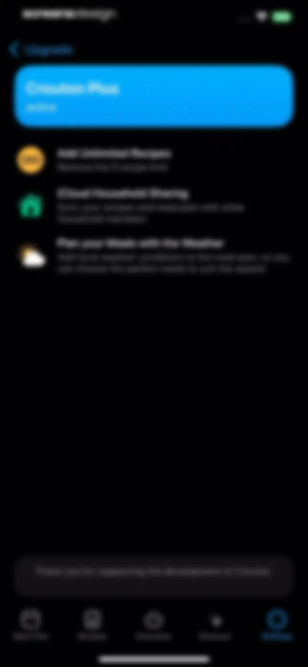 Crouton: Recipe Manager screen 89