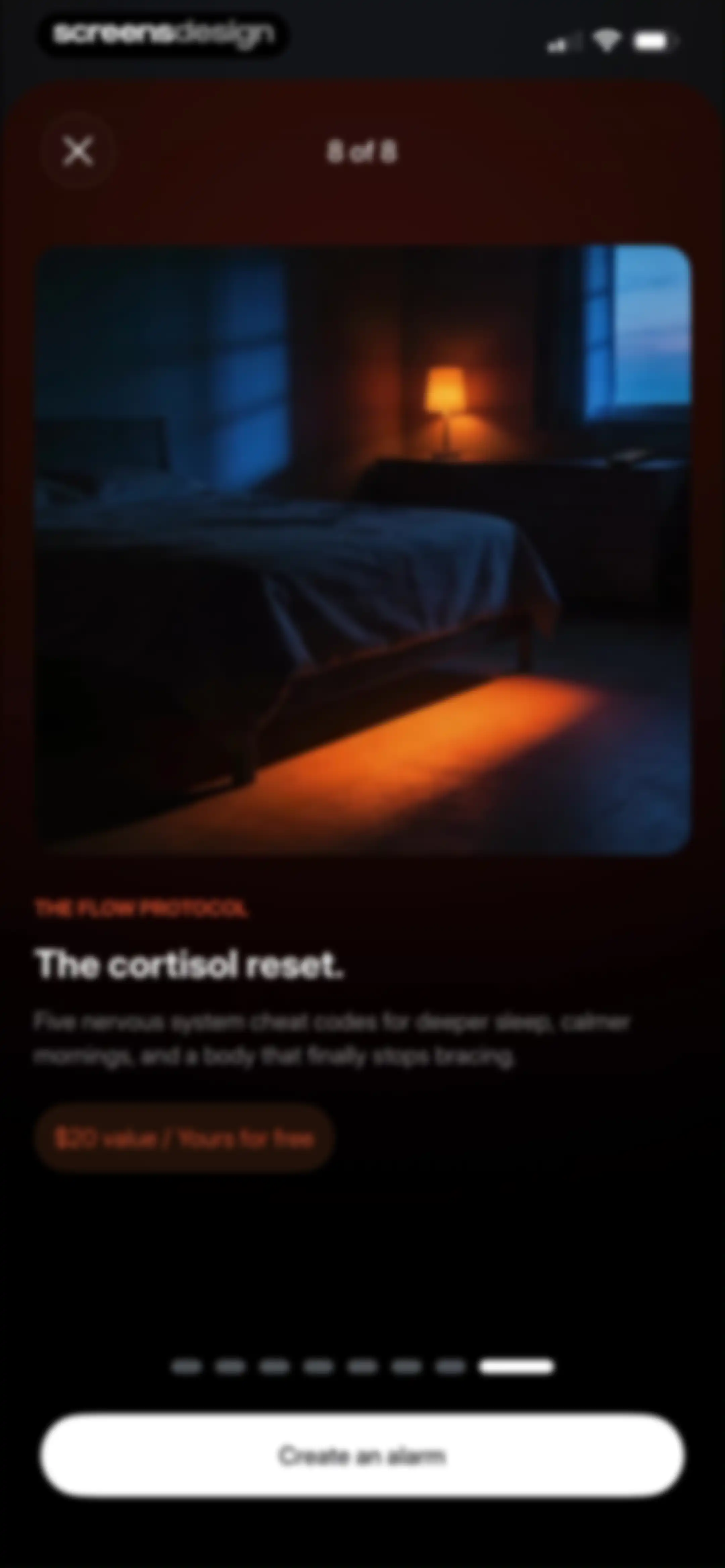 Flow - Wake Up screen 112