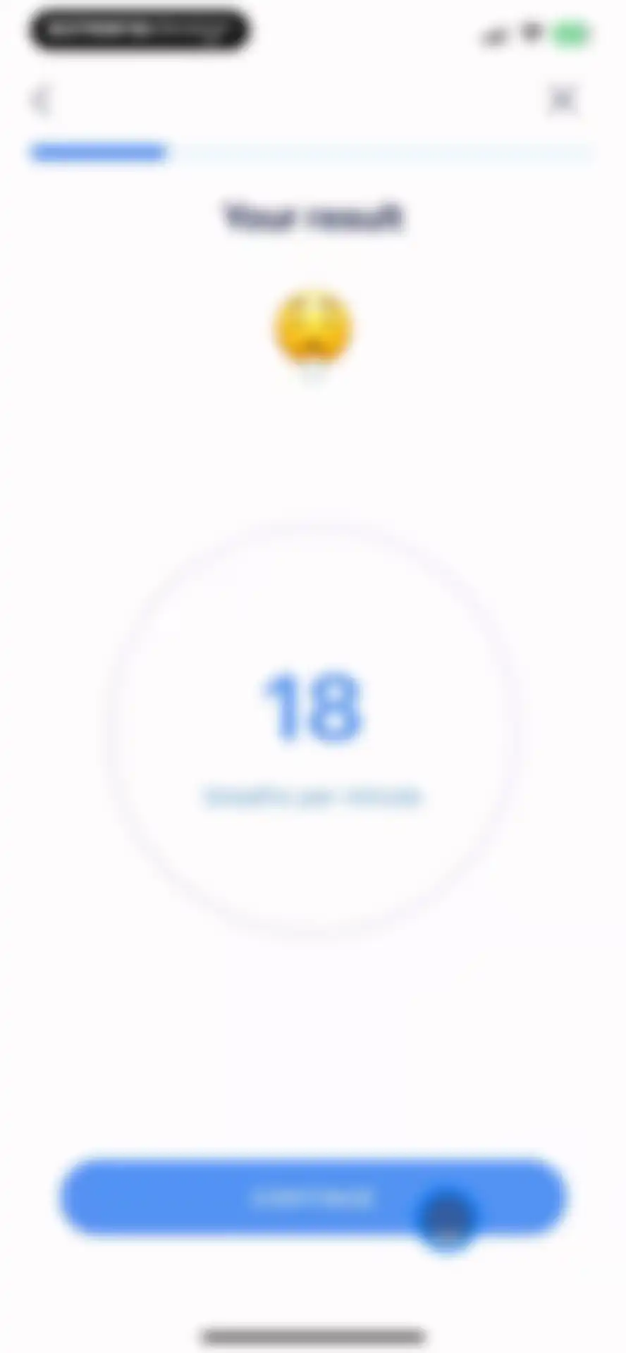 Blood Oxygen App screen 24