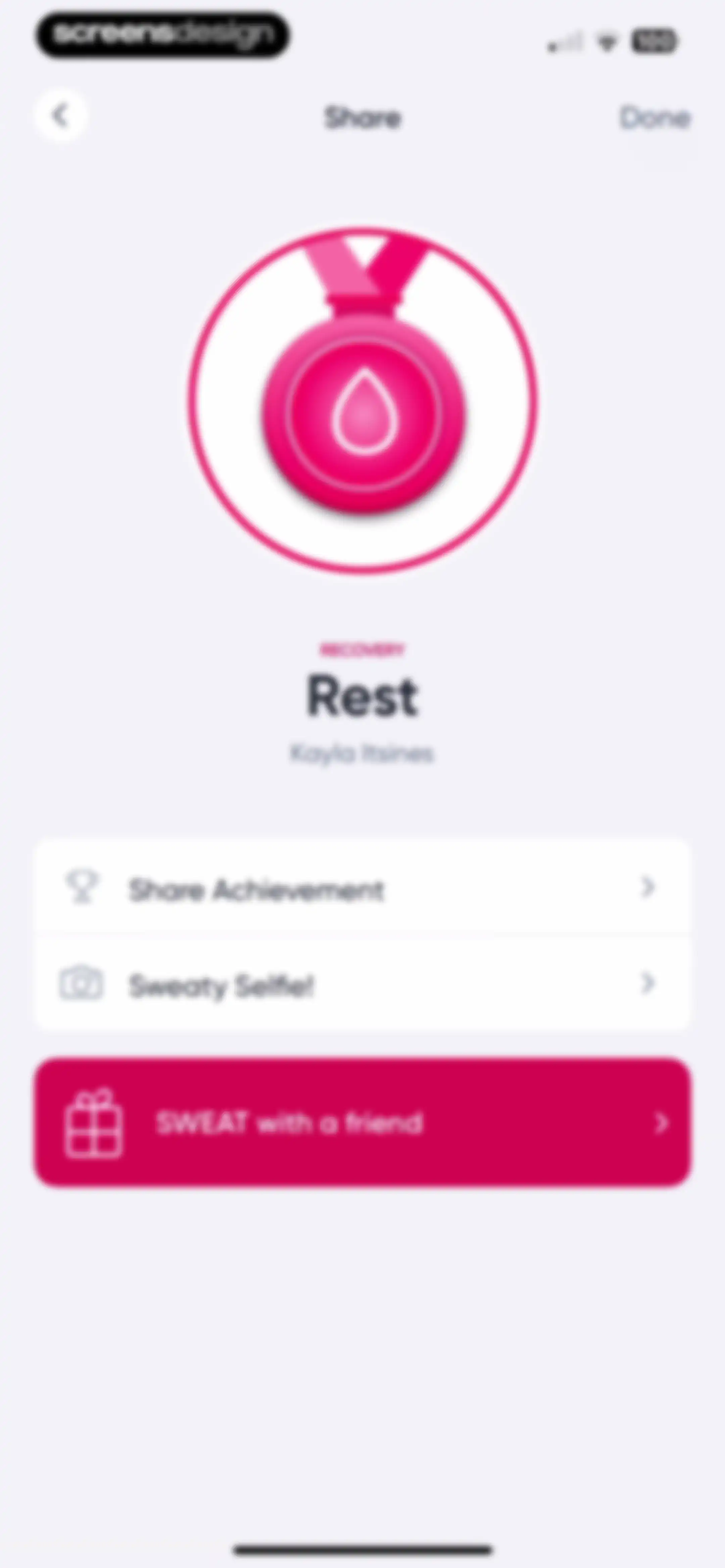 Sweat: Fitness App For Women screen 138