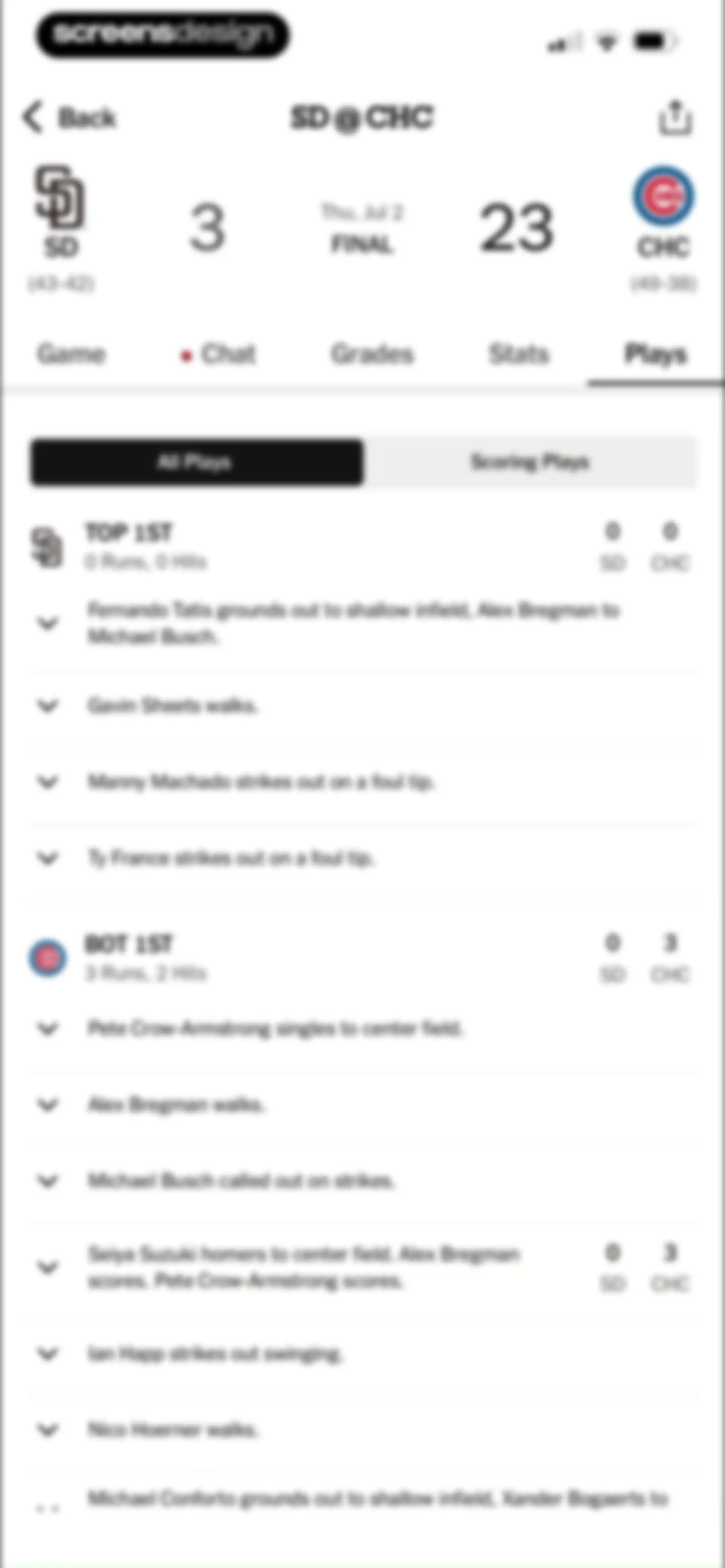 The Athletic: All Sports News screen 43