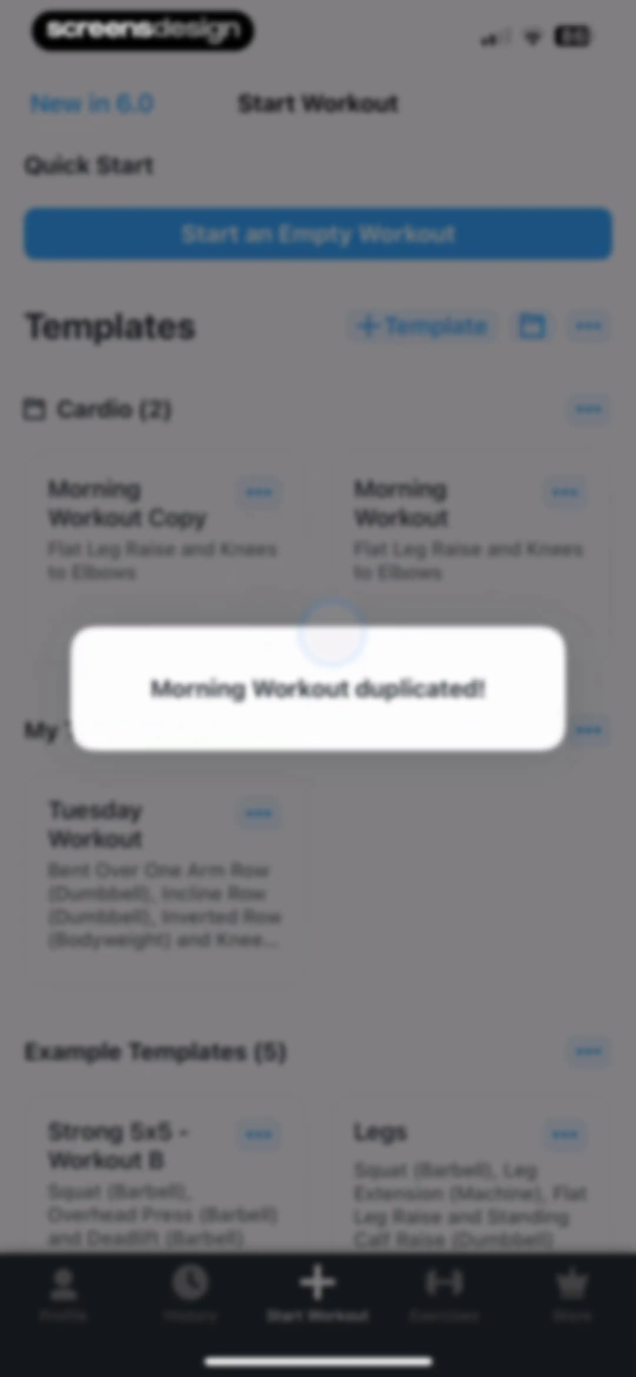 Strong Workout Tracker Gym Log screen 69