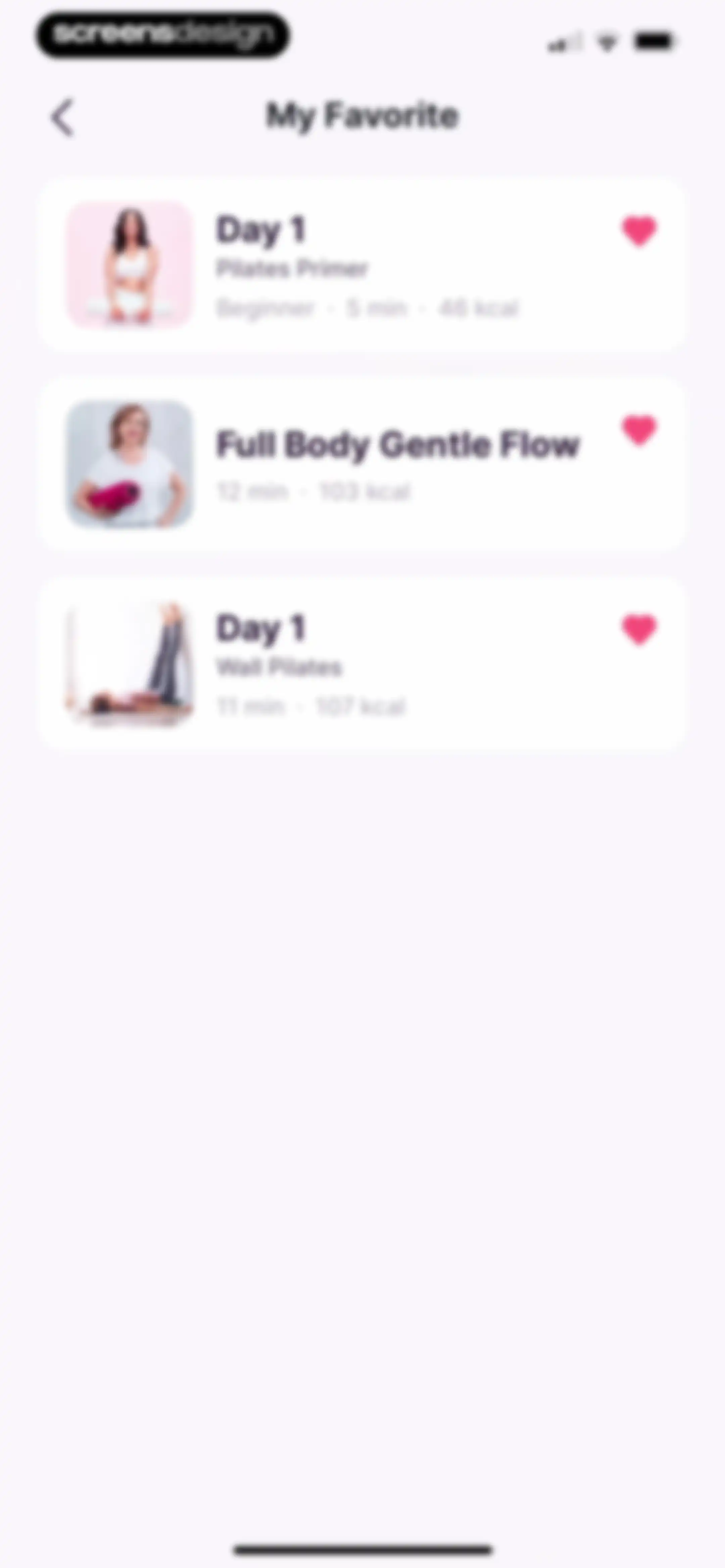 Pilates at Home, Wall Pilates screen 140