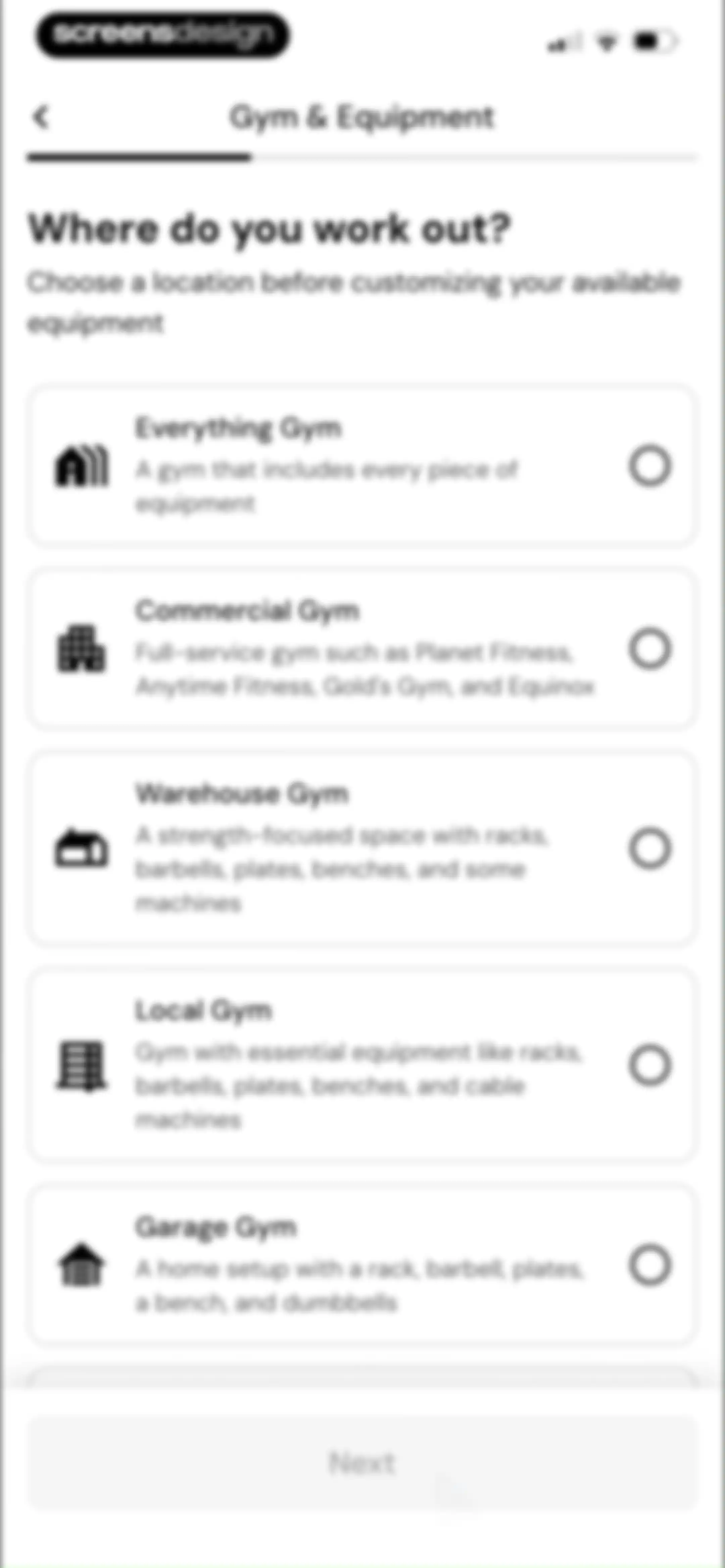 MacroFactor Workouts - Tracker screen 17