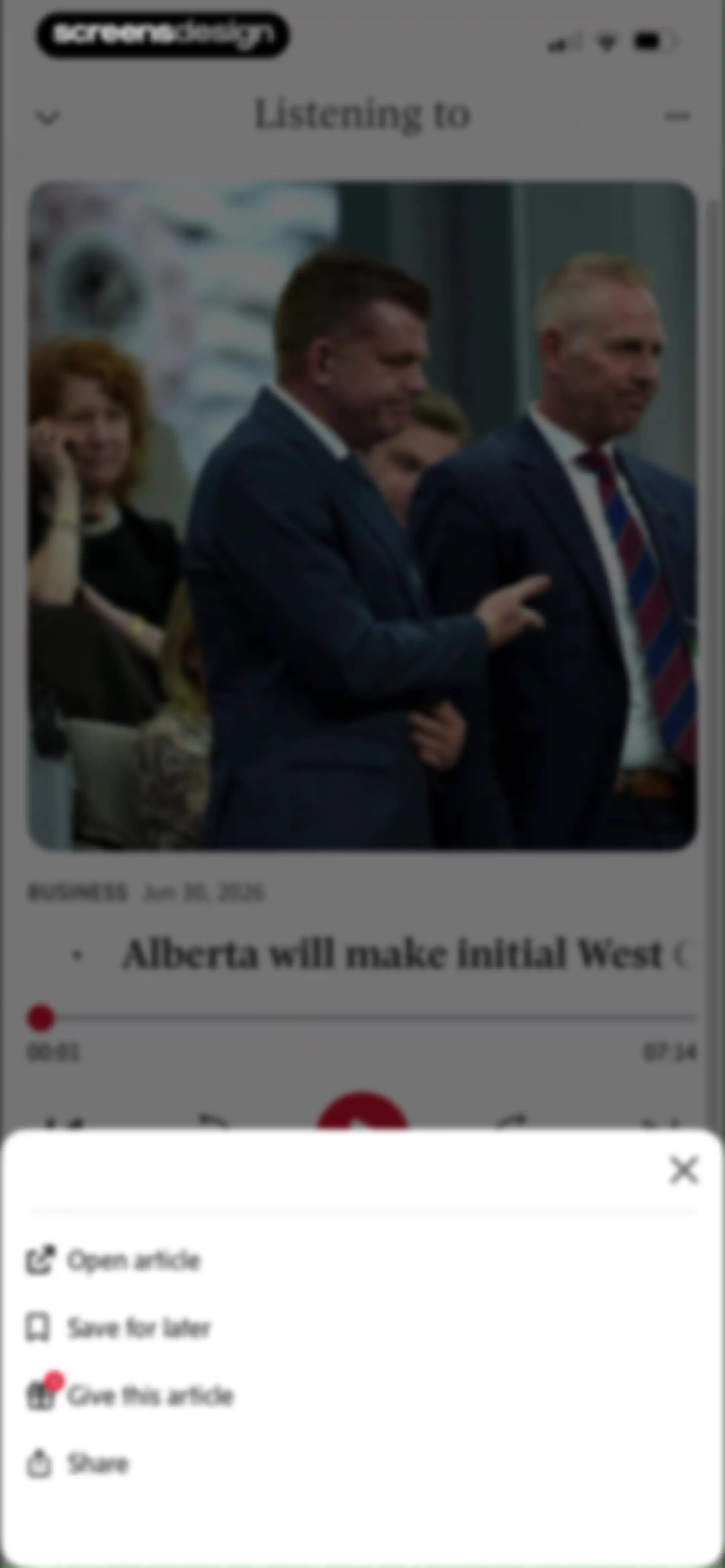 The Globe and Mail screen 22