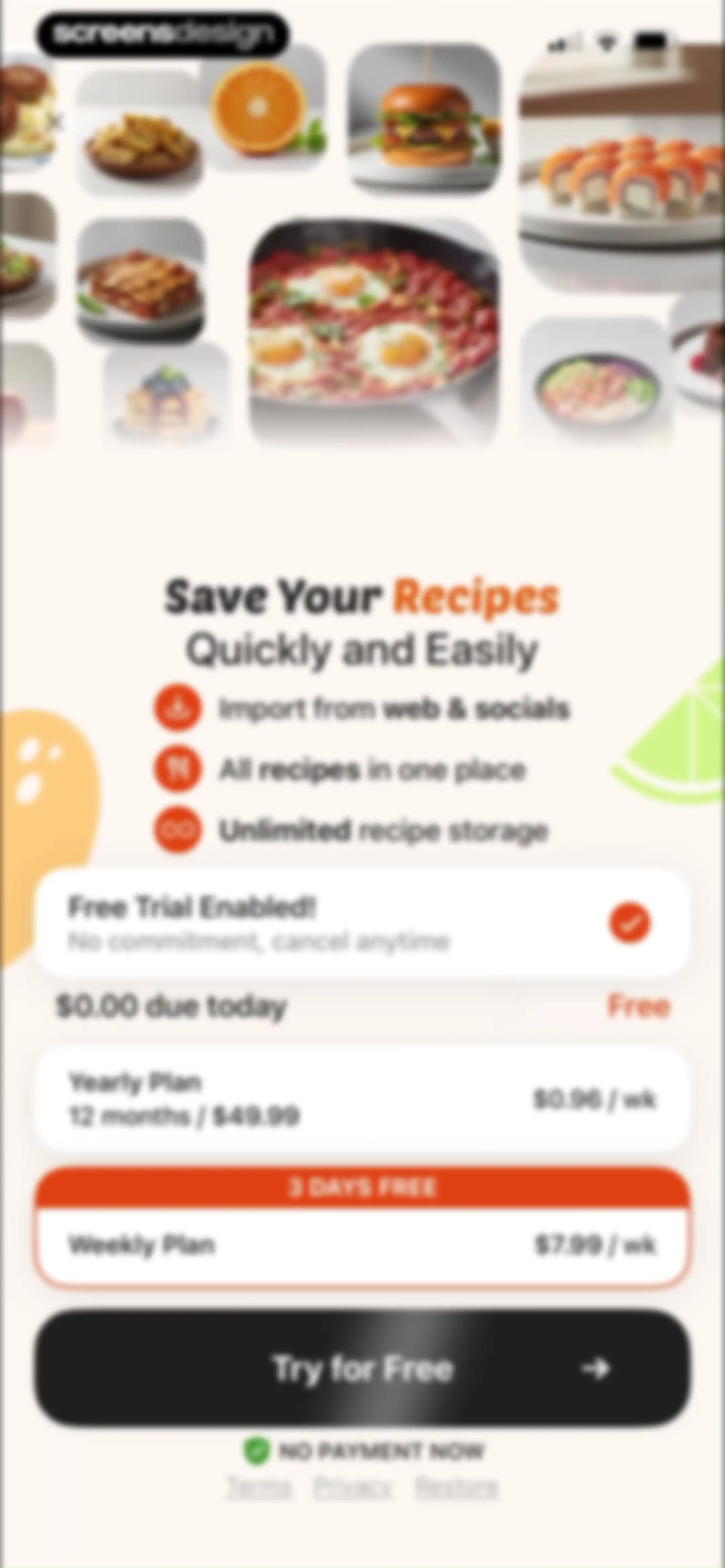 Yoomla・Recipe Keeper & Planner screen 7