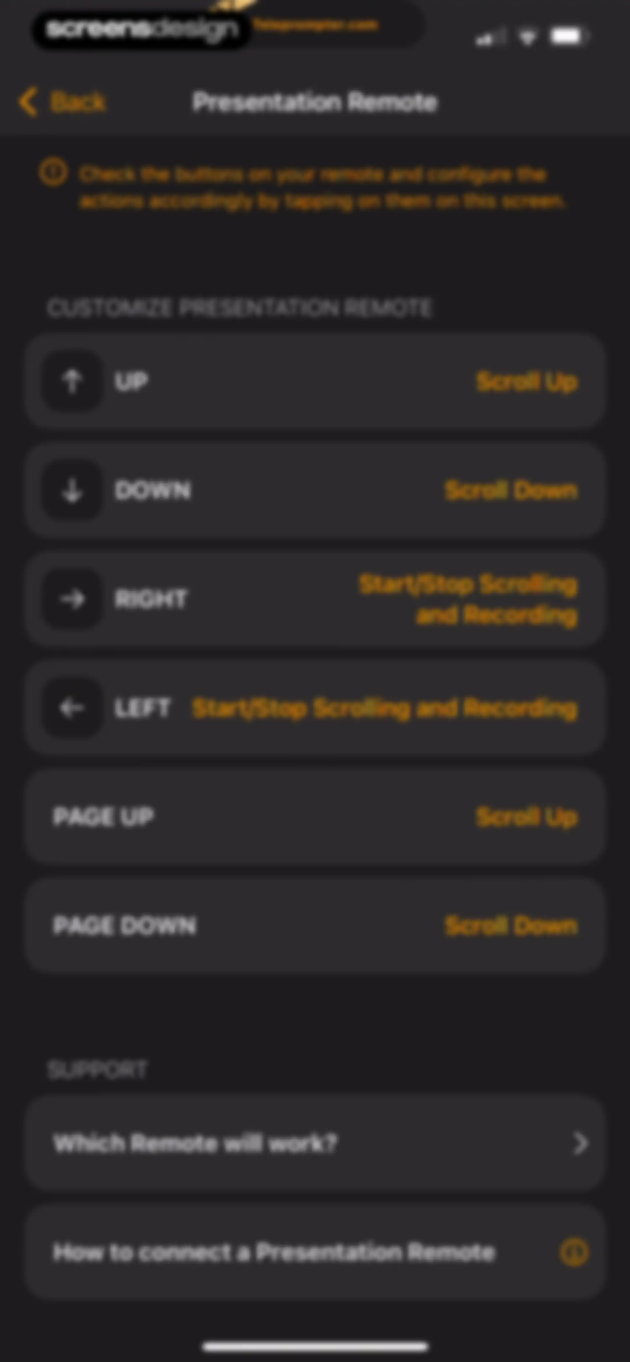 Teleprompter.com screen 143