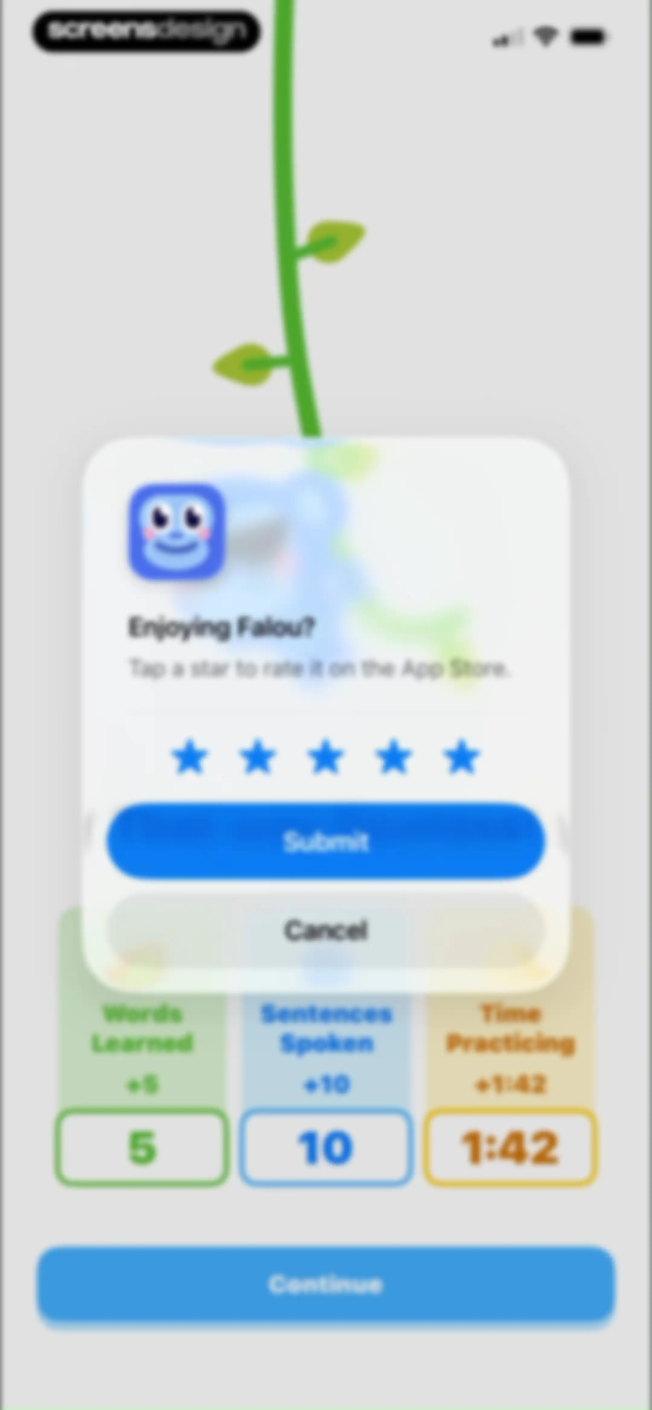 Falou - Fast language learning screen 49