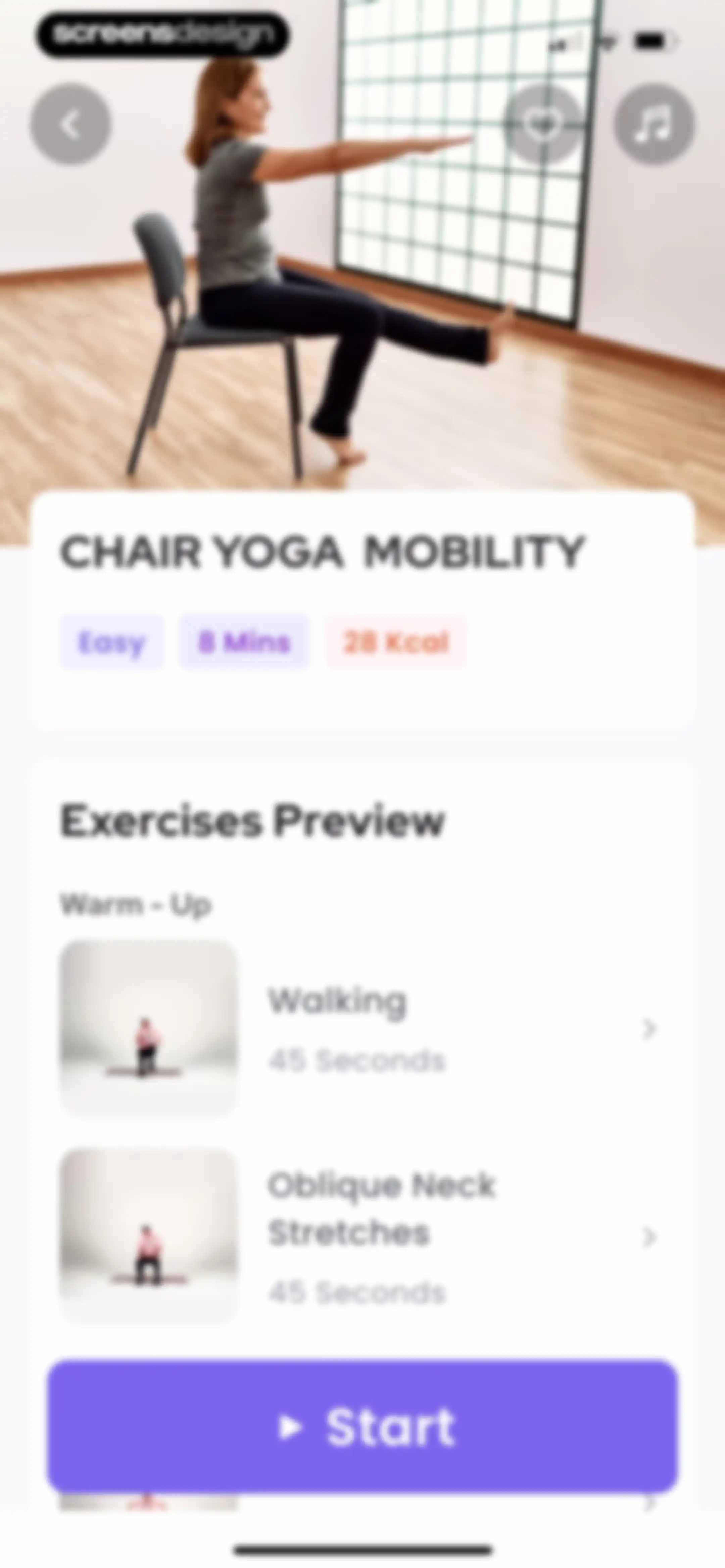 Chair Yoga for Seniors at Home screen 112