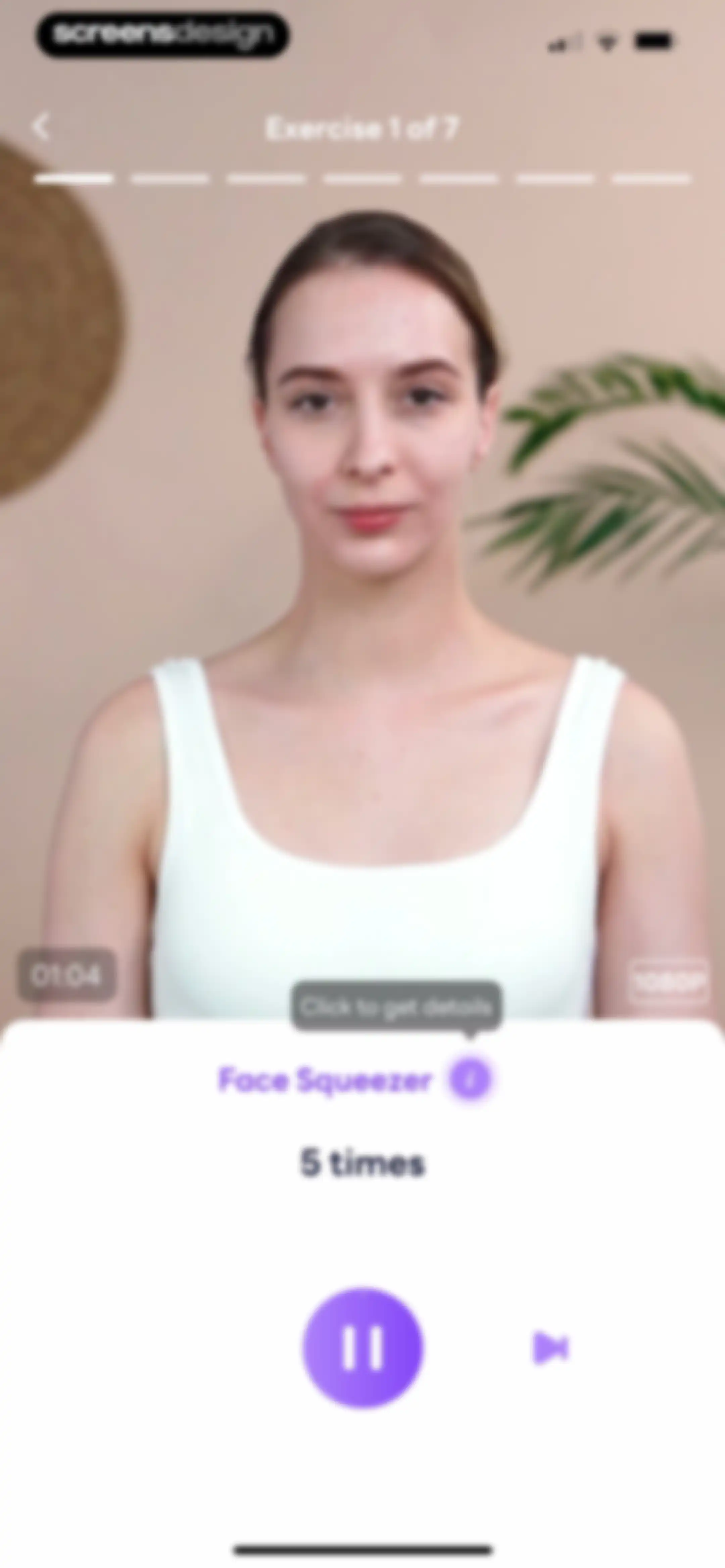 FaceYogi - Face Yoga, Massage screen 39