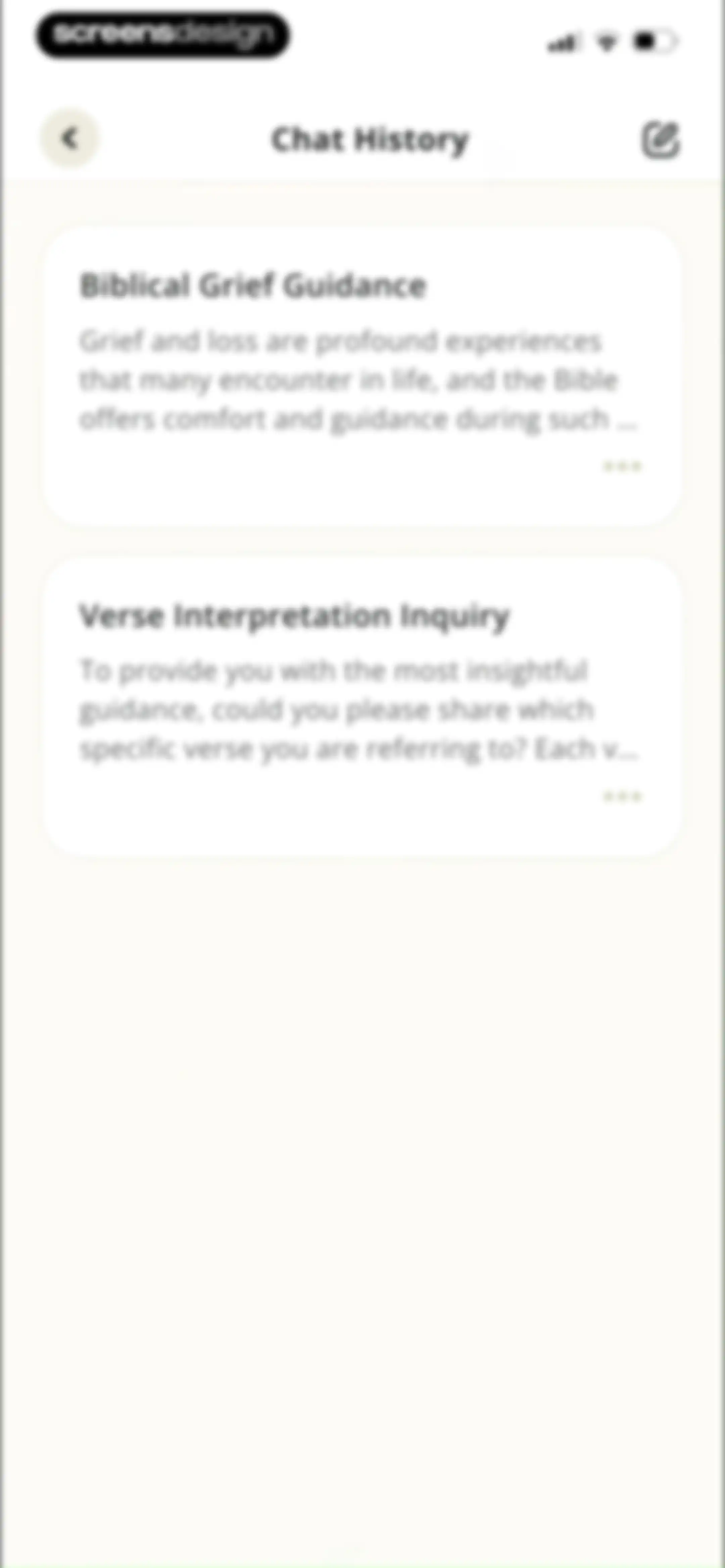Bible Path: Prayers & Widgets screen 57