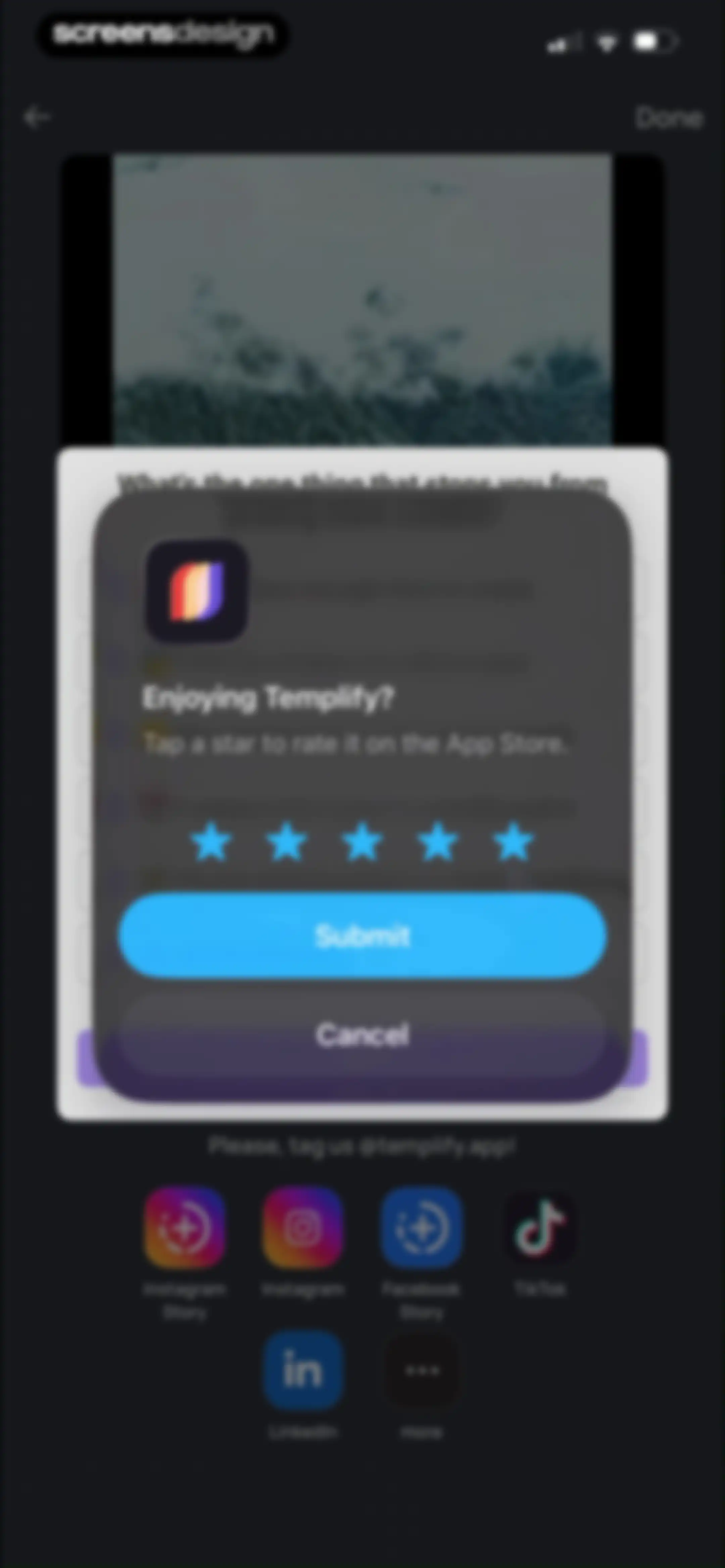 Templify・Video & Reel Maker screen 49