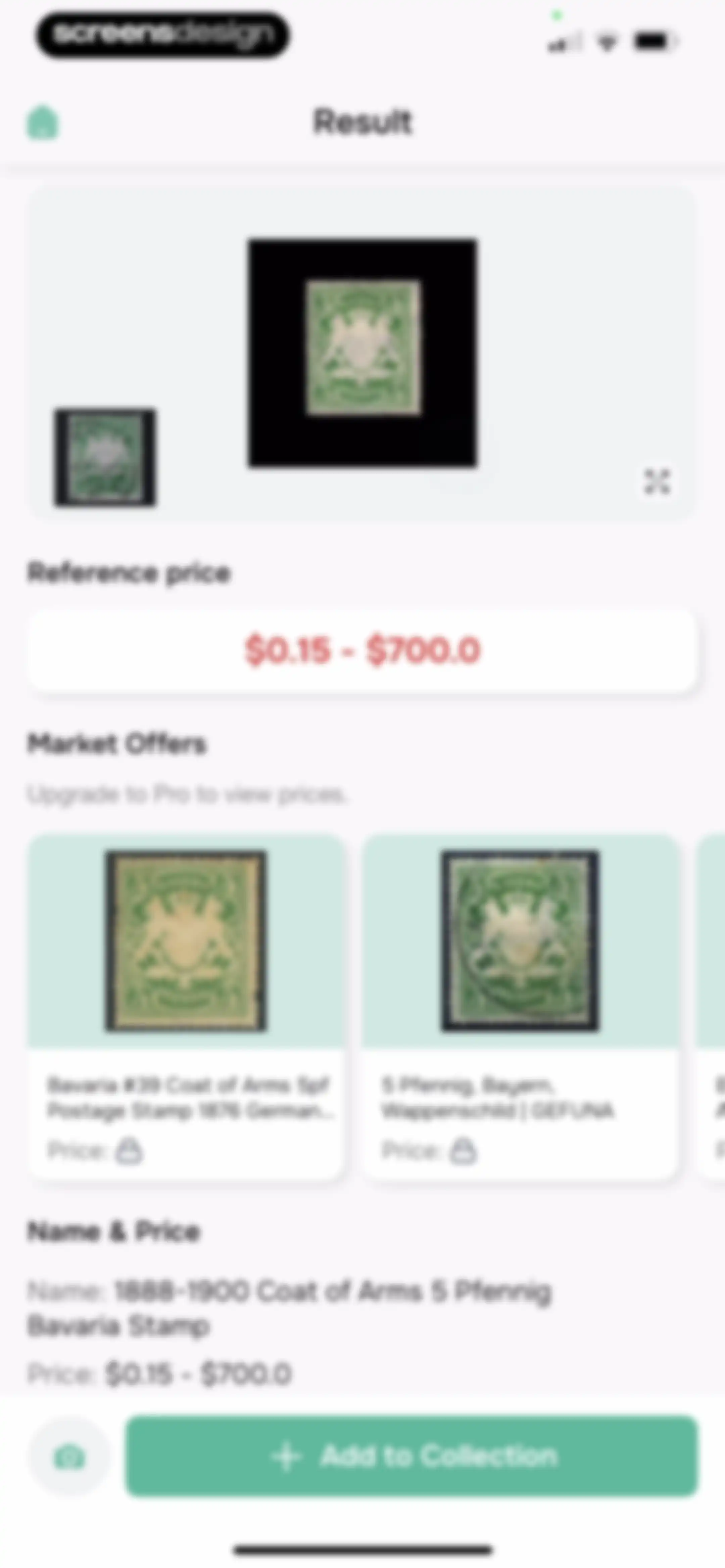 Stamp Value Stamp Identifier screen 37
