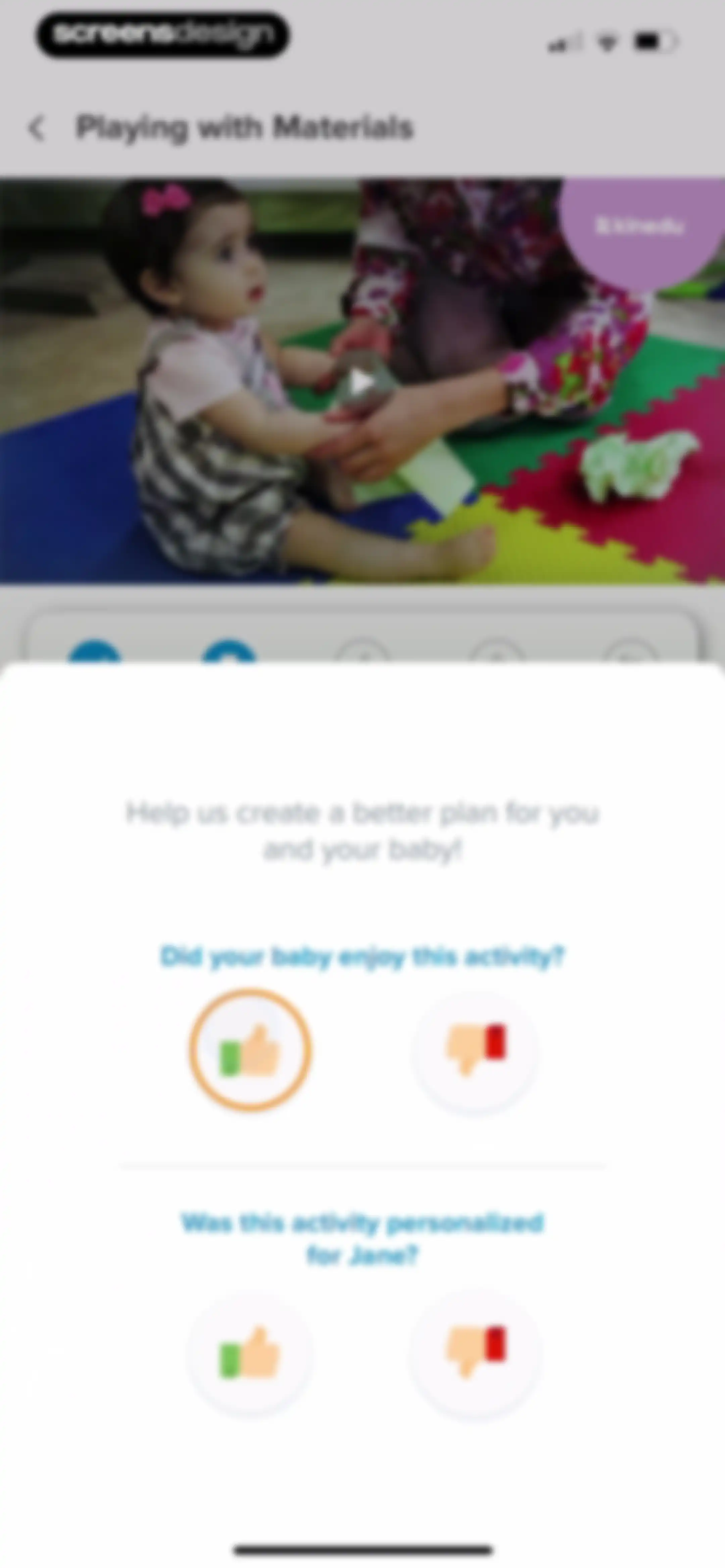 Kinedu: Baby Development screen 63