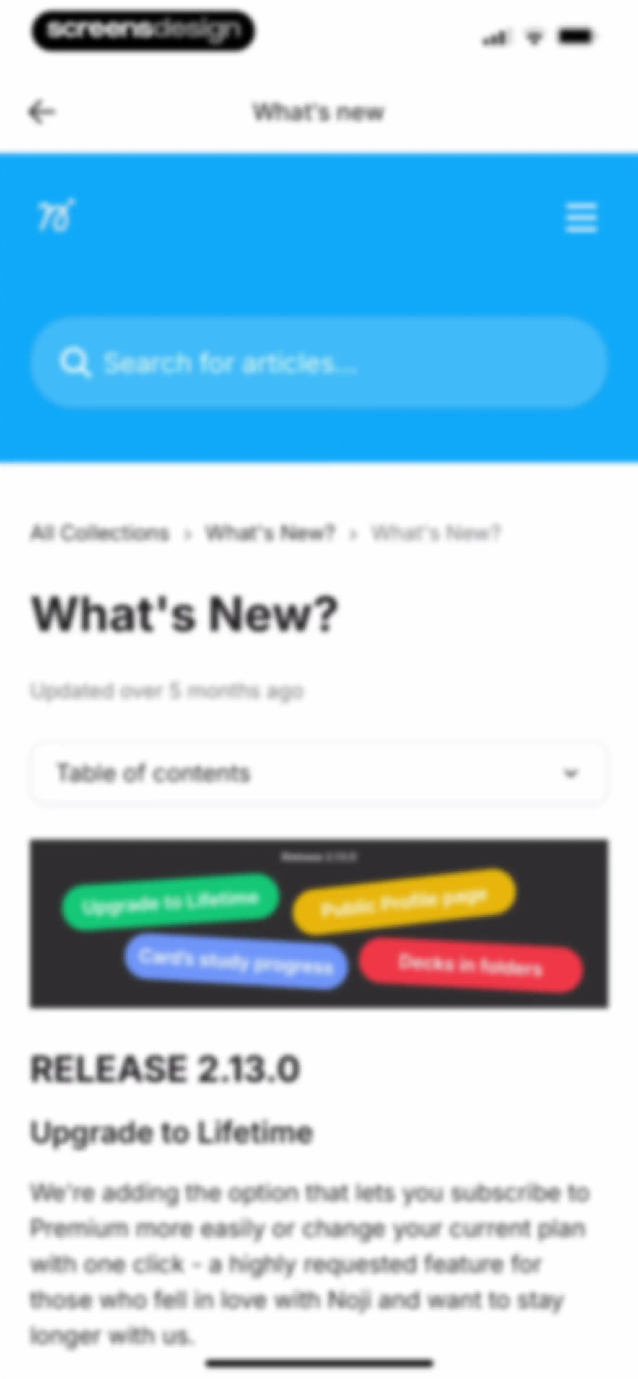 Noji - Flashcards study app screen 138