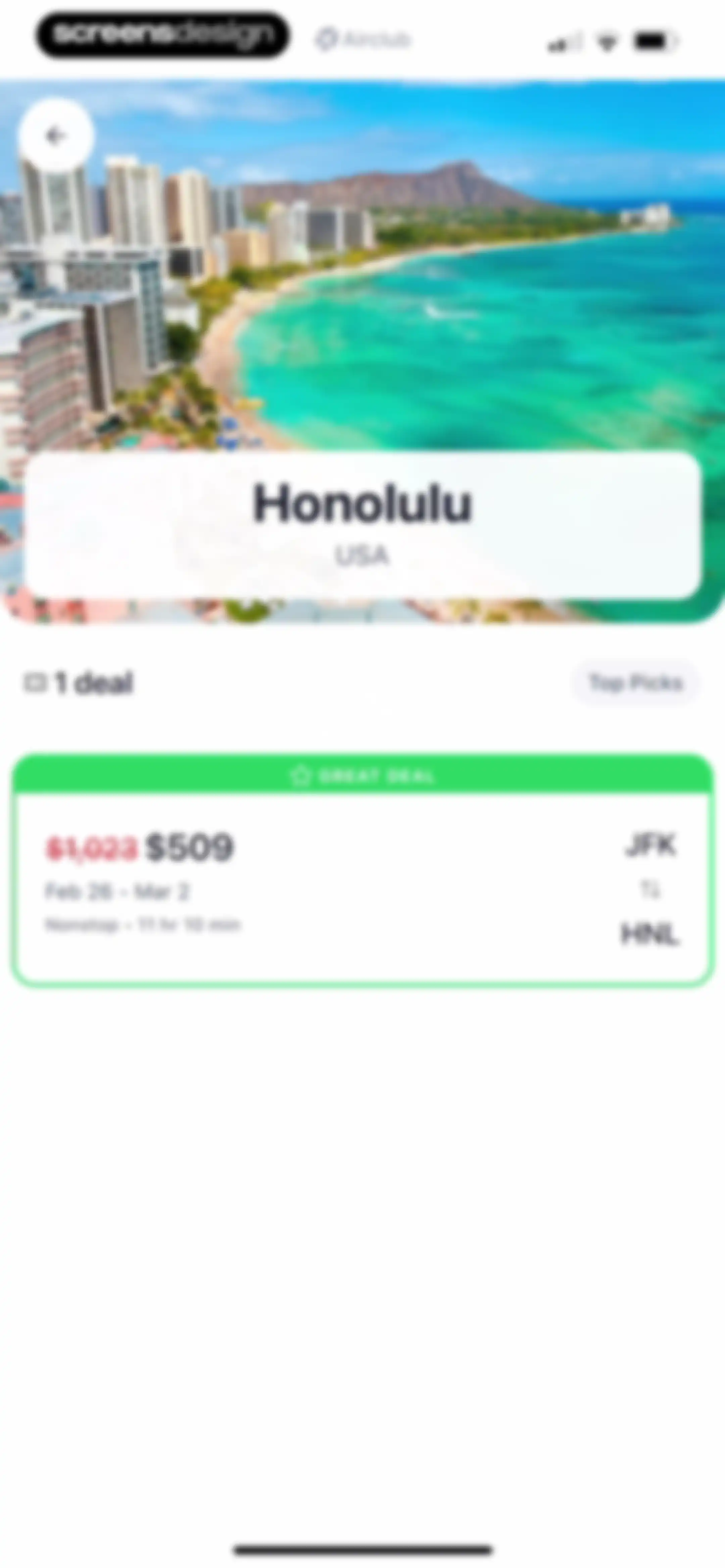 Airclub - Flight Deals screen 63