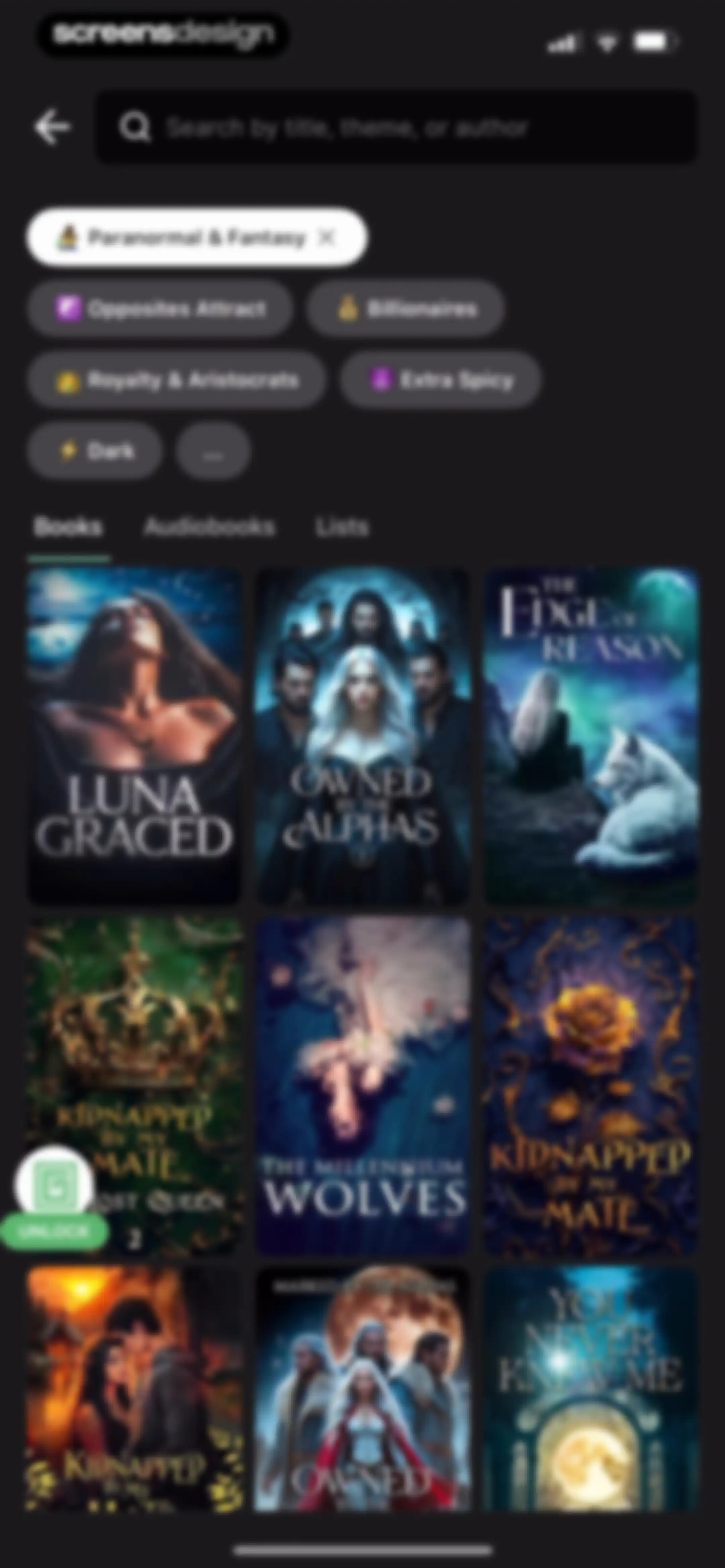 Galatea: Books & Audiobooks screen 50
