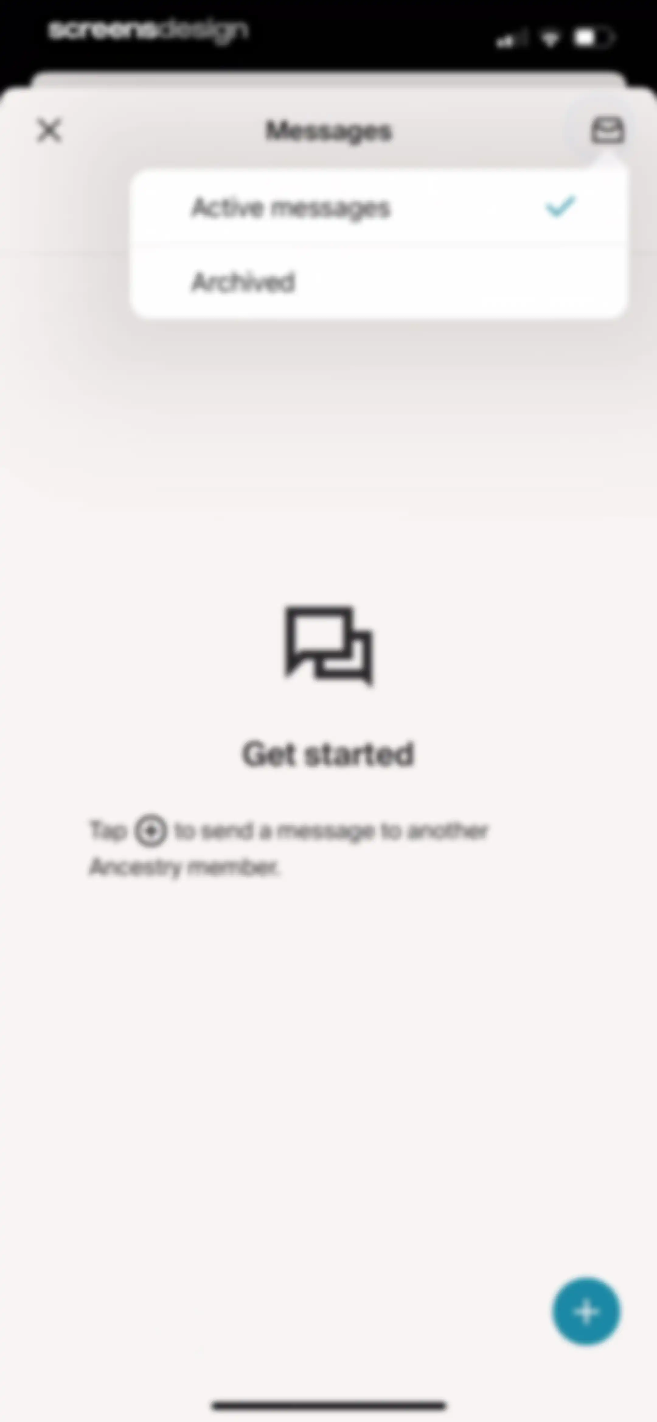 Ancestry: Family History & DNA screen 170