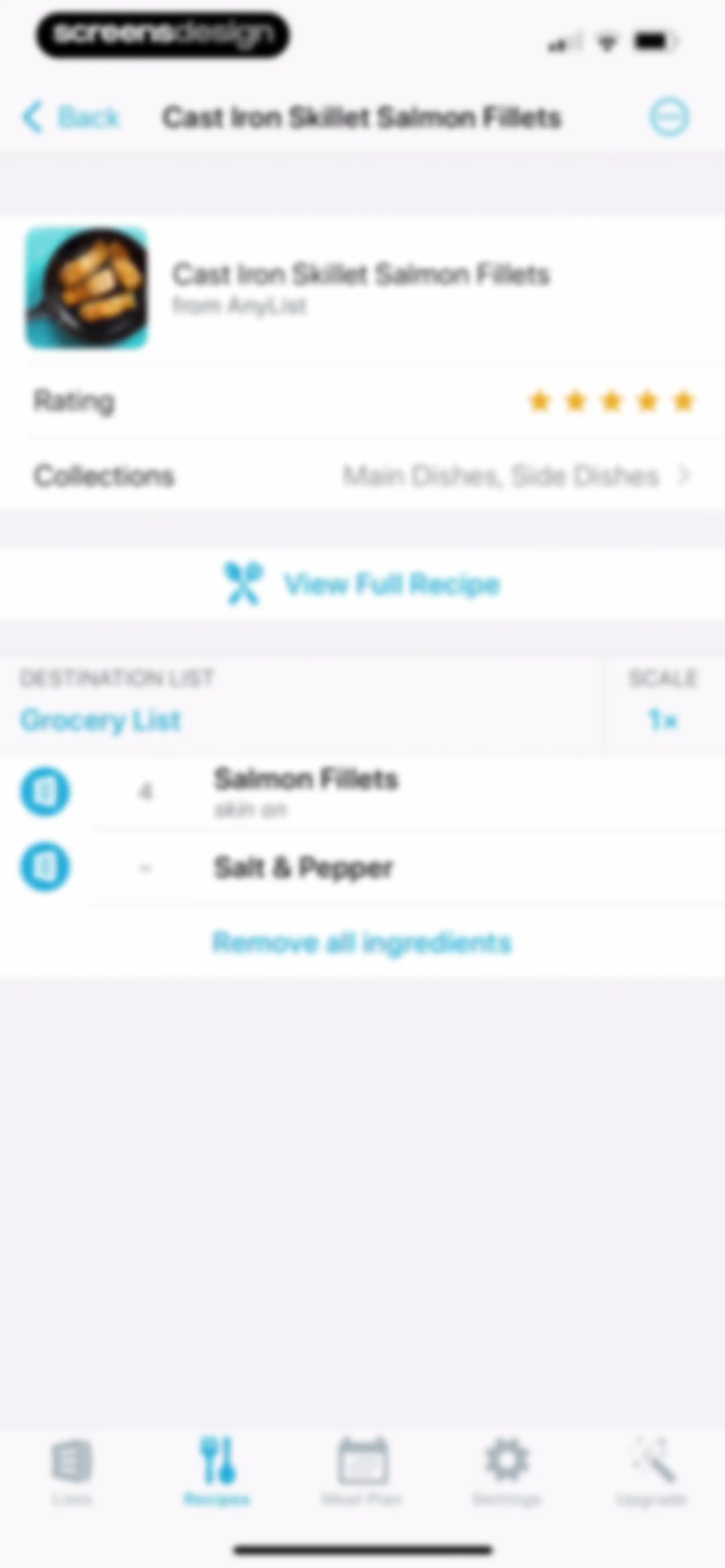 AnyList: Grocery Shopping List screen 82