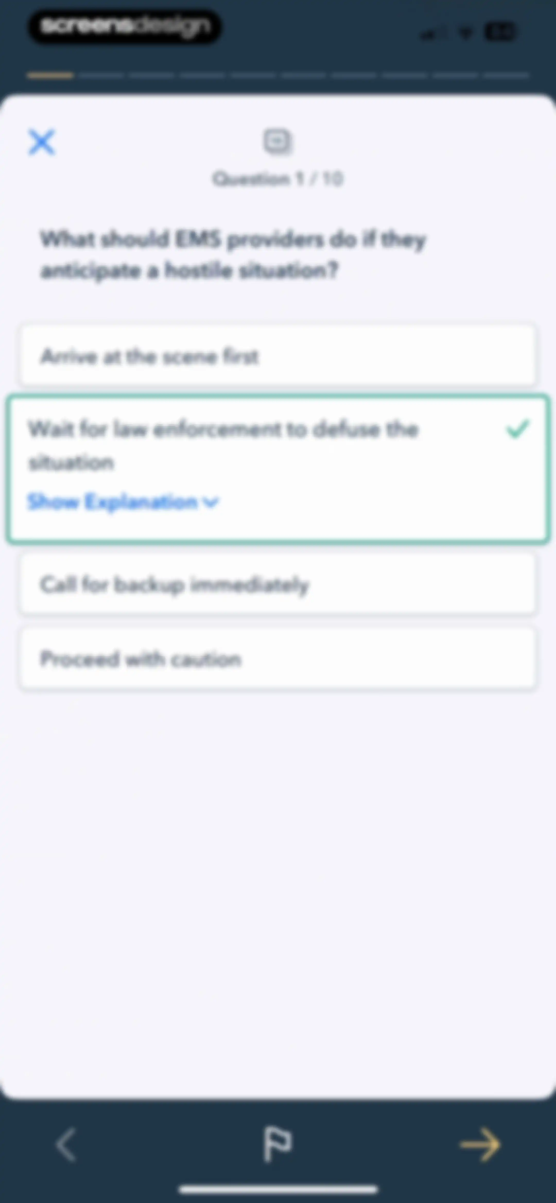 Pocket Prep EMS 2026 screen 25