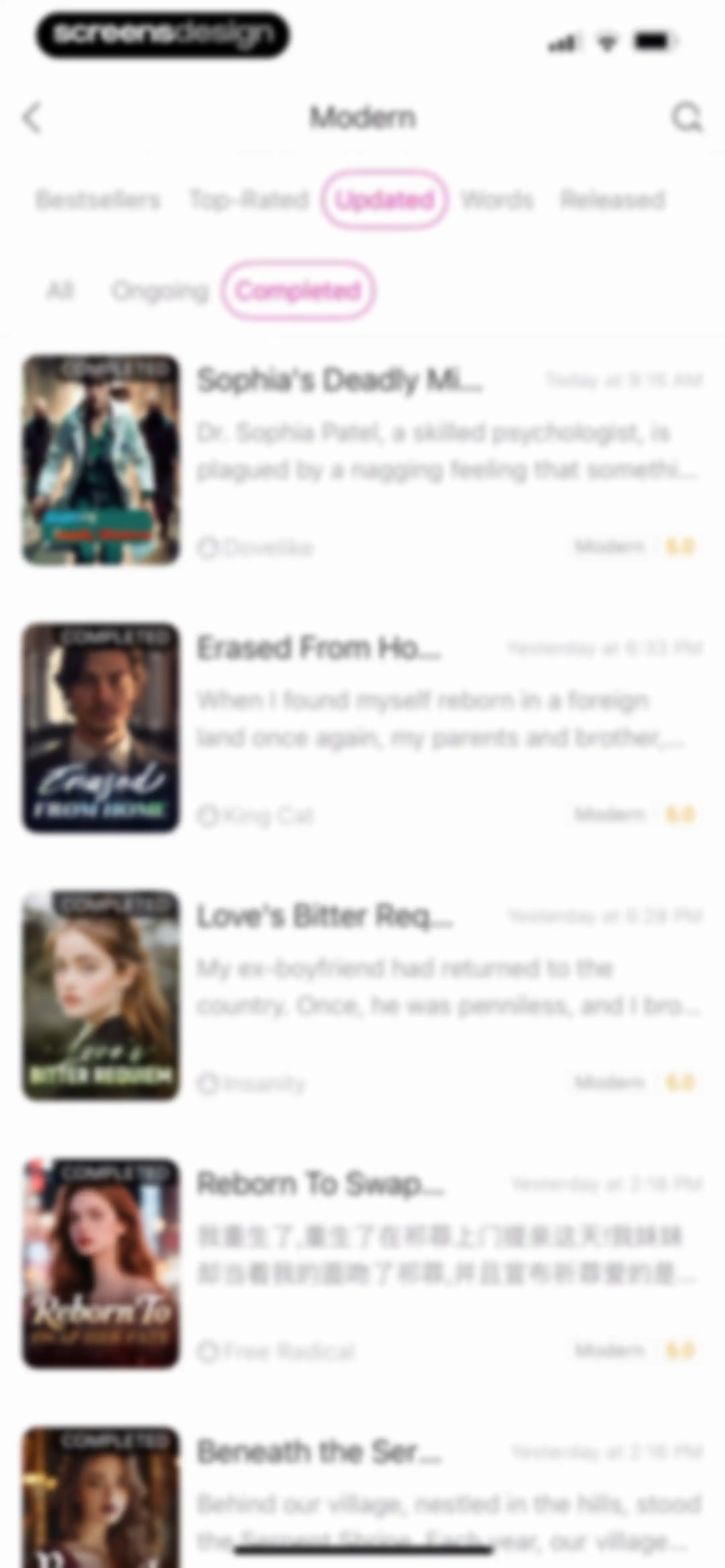 MoboReader: Top Novels & Books screen 75